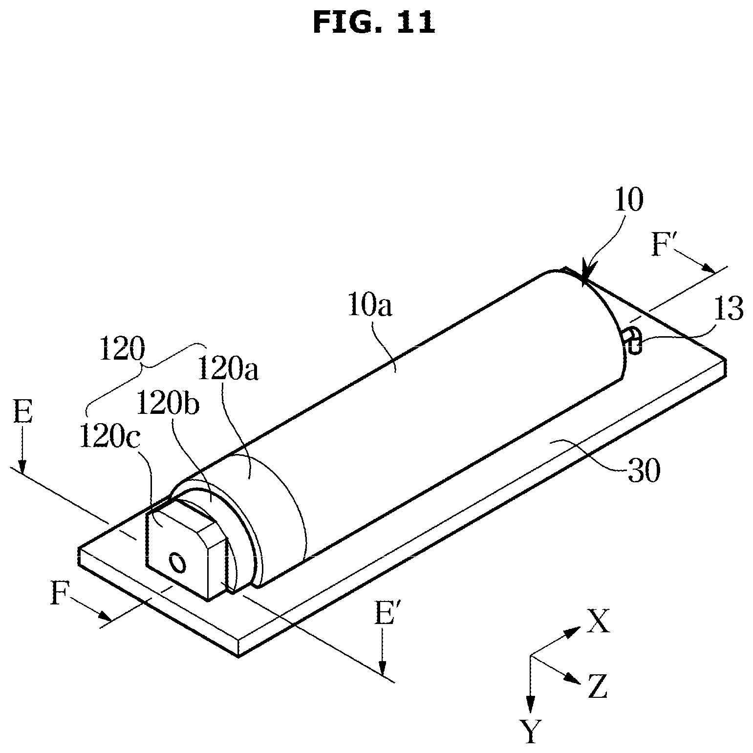 Patent US12592337 Figure 11 – Capacitor and electronic device comprising same