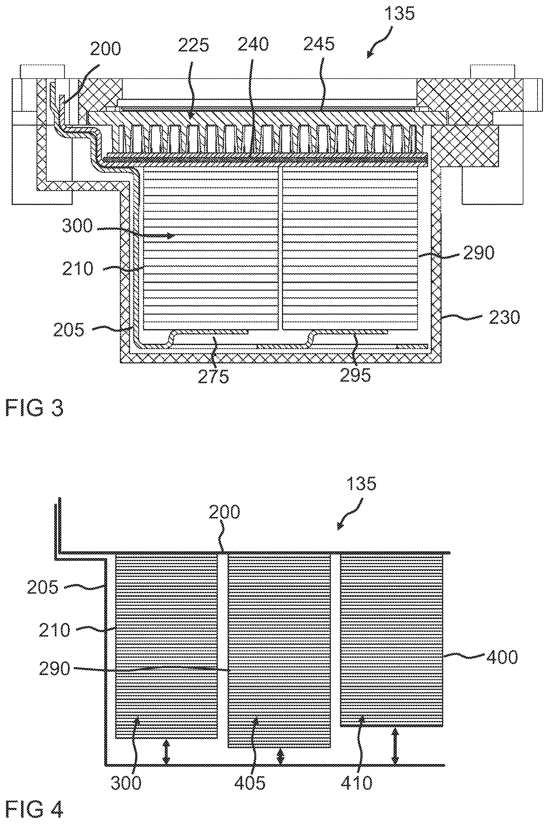 Patent US12592338 Figure 3 – Capacitor unit for a power converter and method for manufacturing a capacitor unit