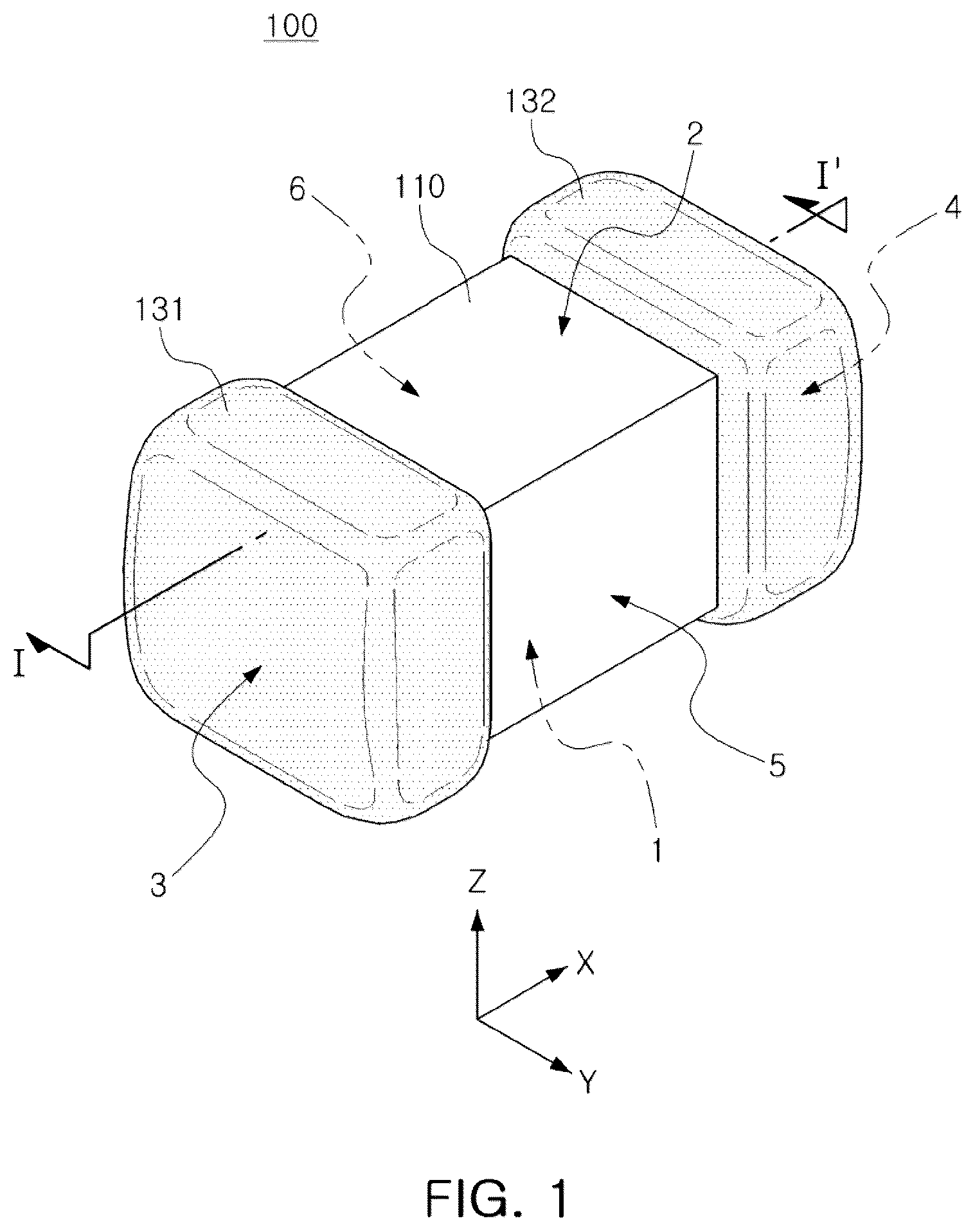 Patent US12592340 Figure 1 – Multilayer electronic component