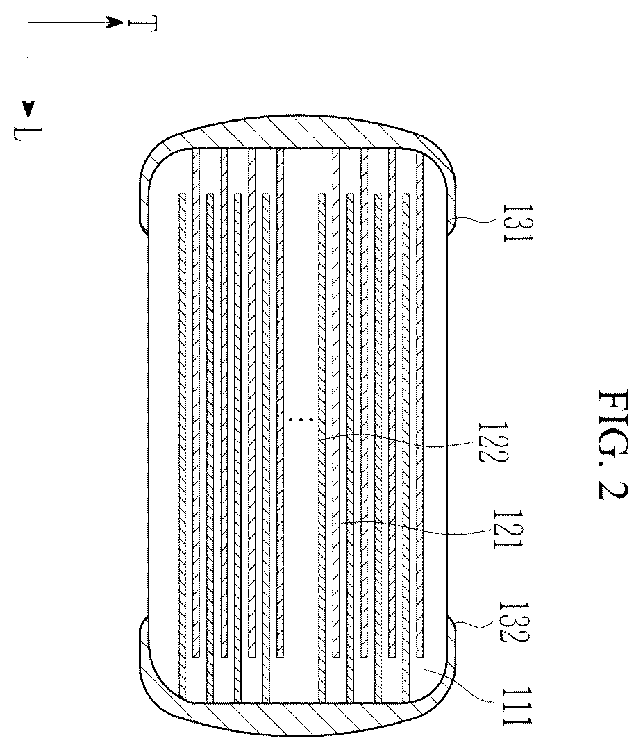Patent US12592341 Figure 2 – Dielectric grains of multilayered capacitor