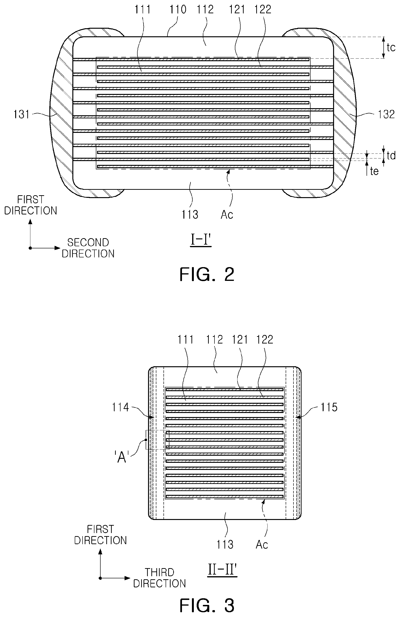Patent US12592342 Figure 2 – Multilayer electronic component
