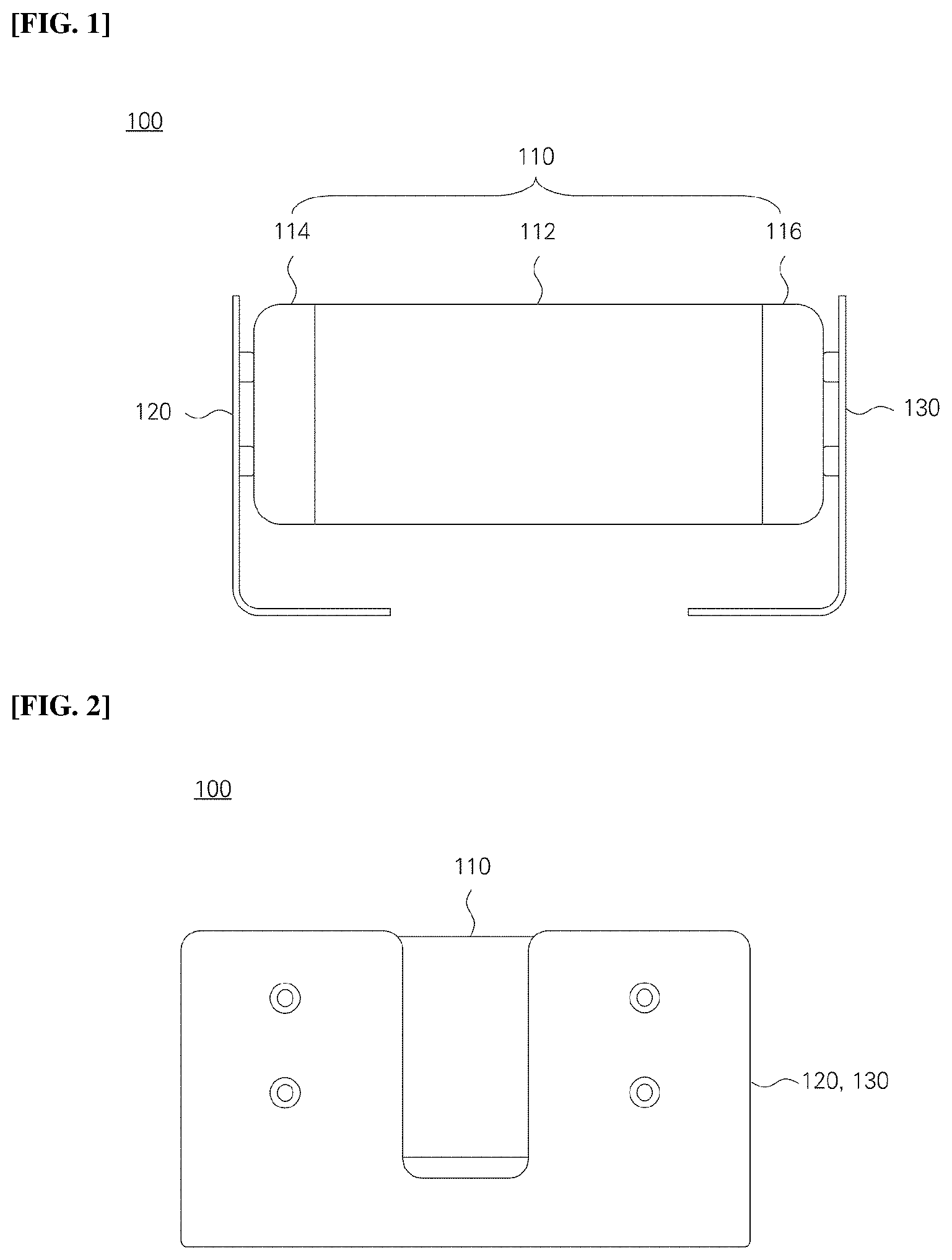 Patent US12592344 — Stacked ceramic capacitor package for electronic device — Figure 1