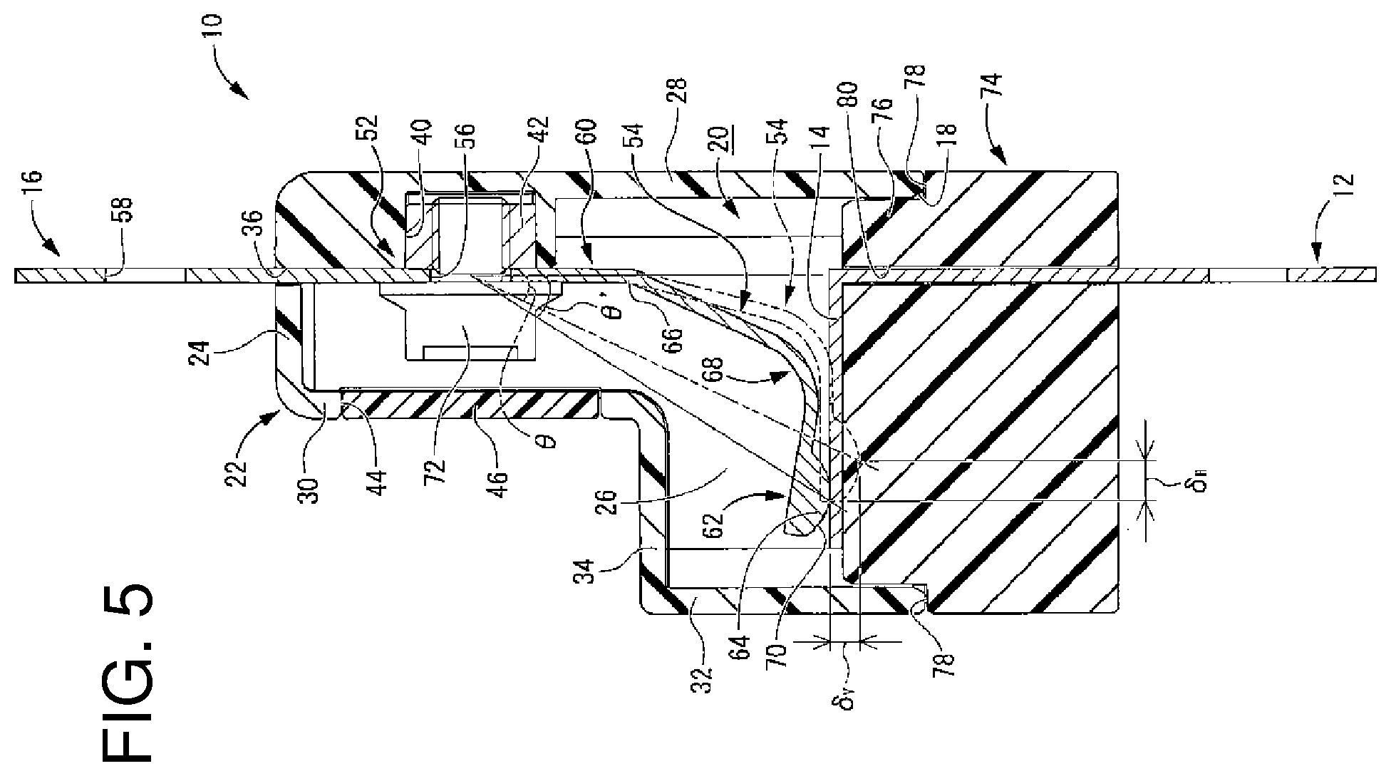 Patent US12592348 Figure 5 – Terminal module