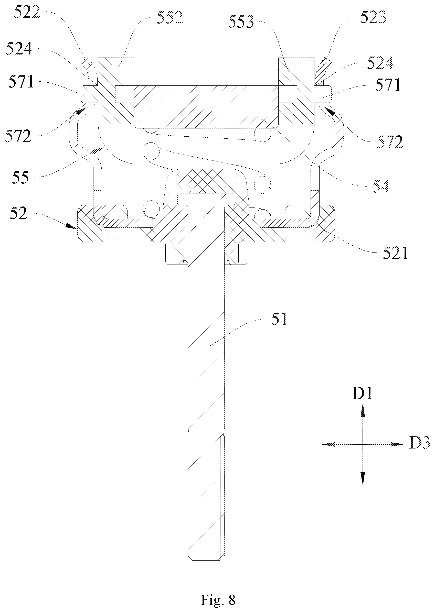 Patent US12592353 Figure 8 – Relay