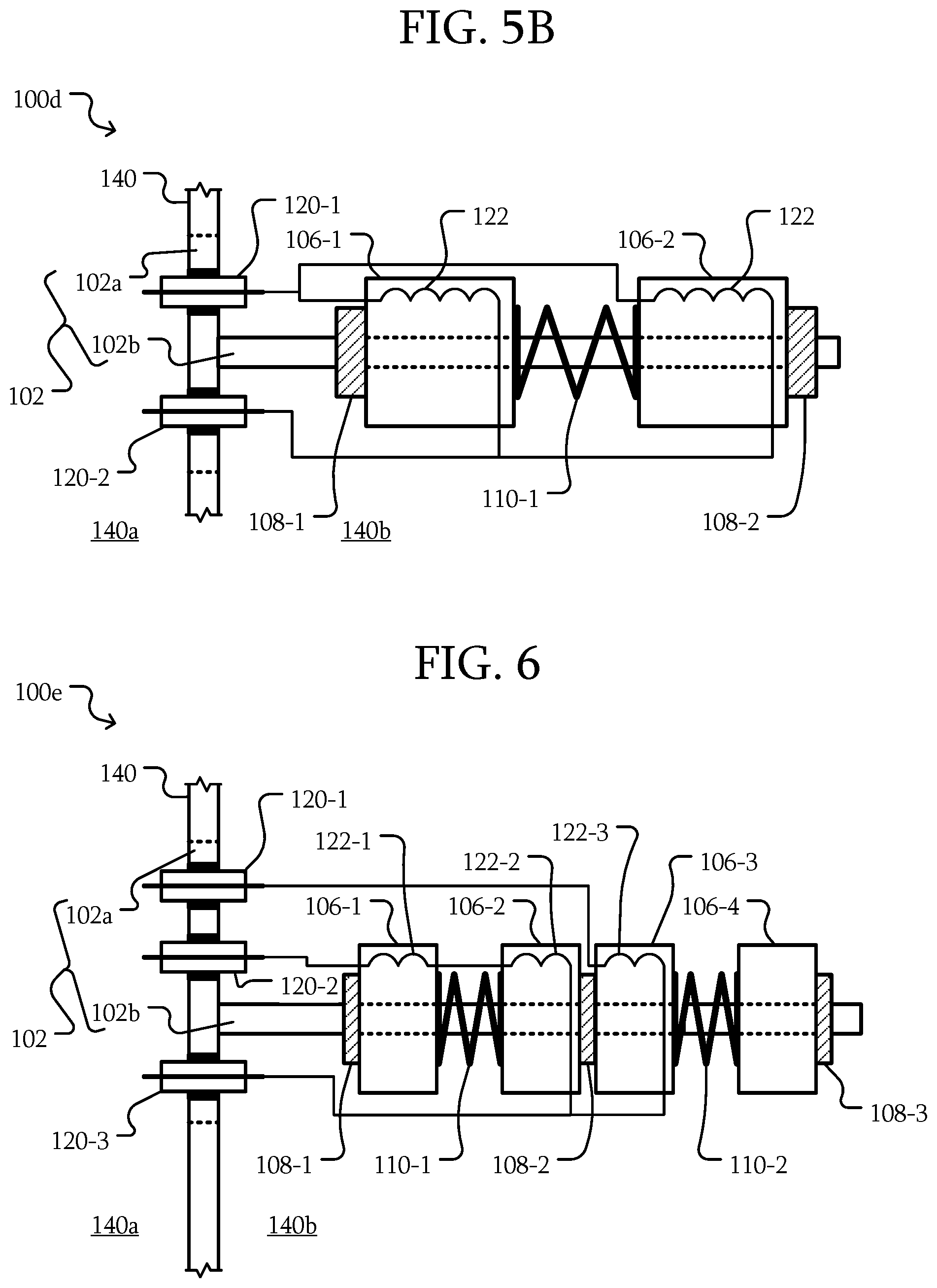 Patent US12592354 Figure 4 – Modular getters and getters with different materials in vacuum enclosures