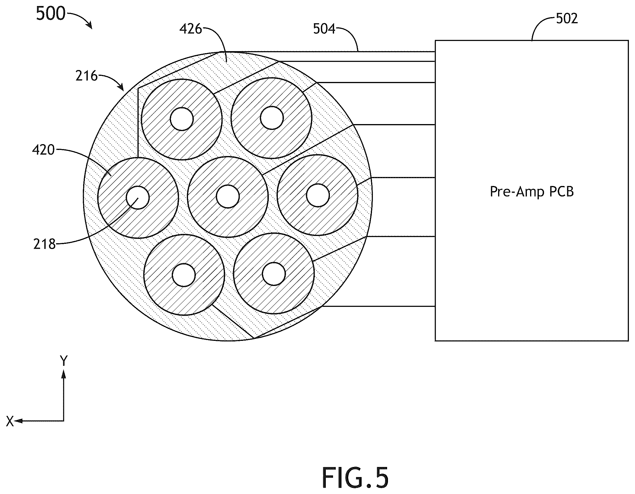 Patent US12592357 Figure 5 – System and method for multi-beam electron microscopy using a detector array
