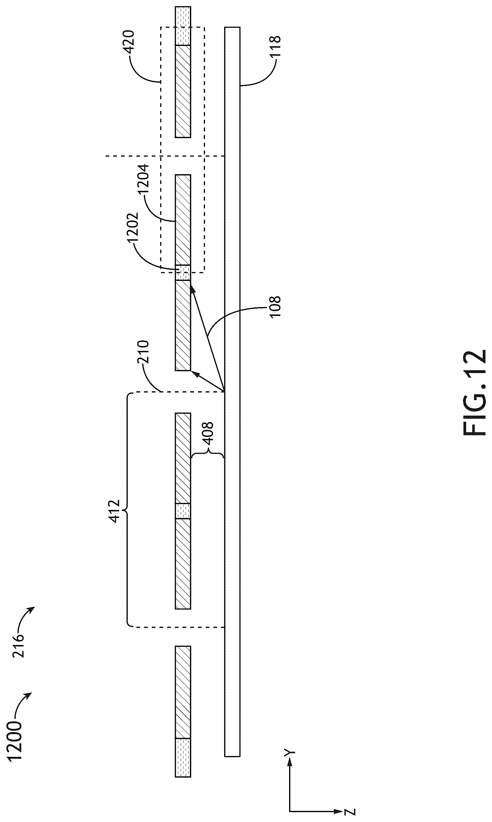 Patent US12592357 Figure 12 – System and method for multi-beam electron microscopy using a detector array