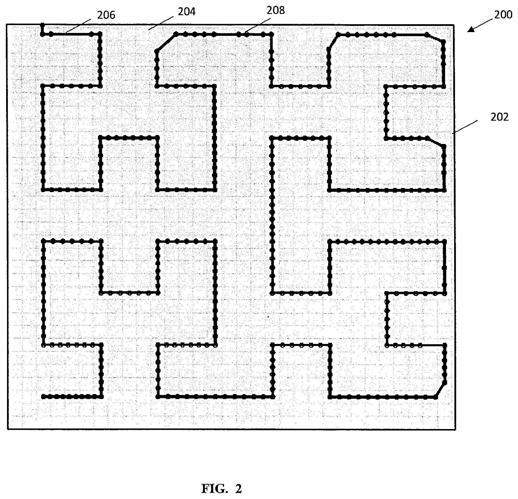 Patent US12592358 Figure 2 – Sparse sampling using a programmatically randomized signal modulating a carrier signal