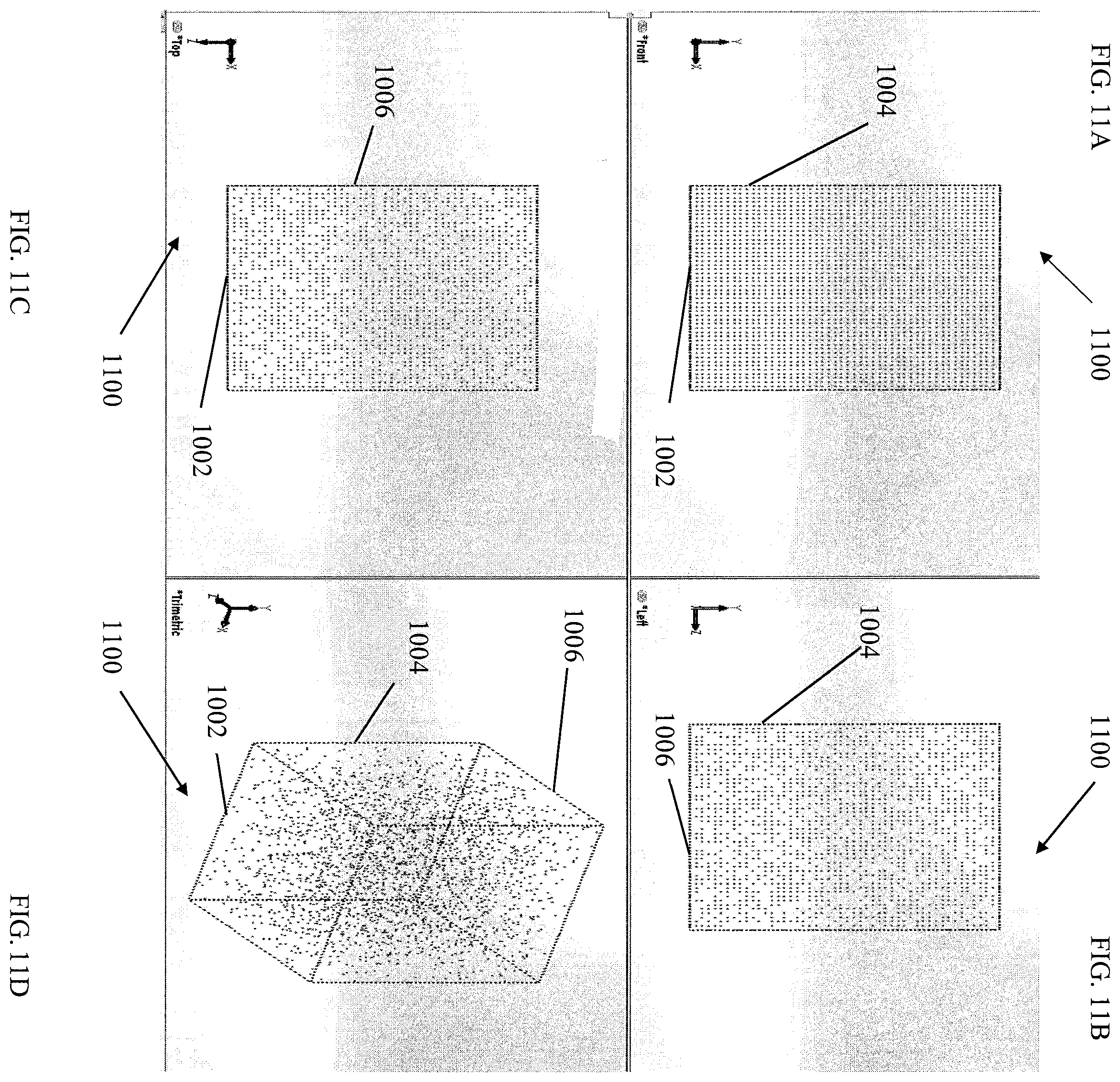 Patent US12592358 Figure 11 – Sparse sampling using a programmatically randomized signal modulating a carrier signal