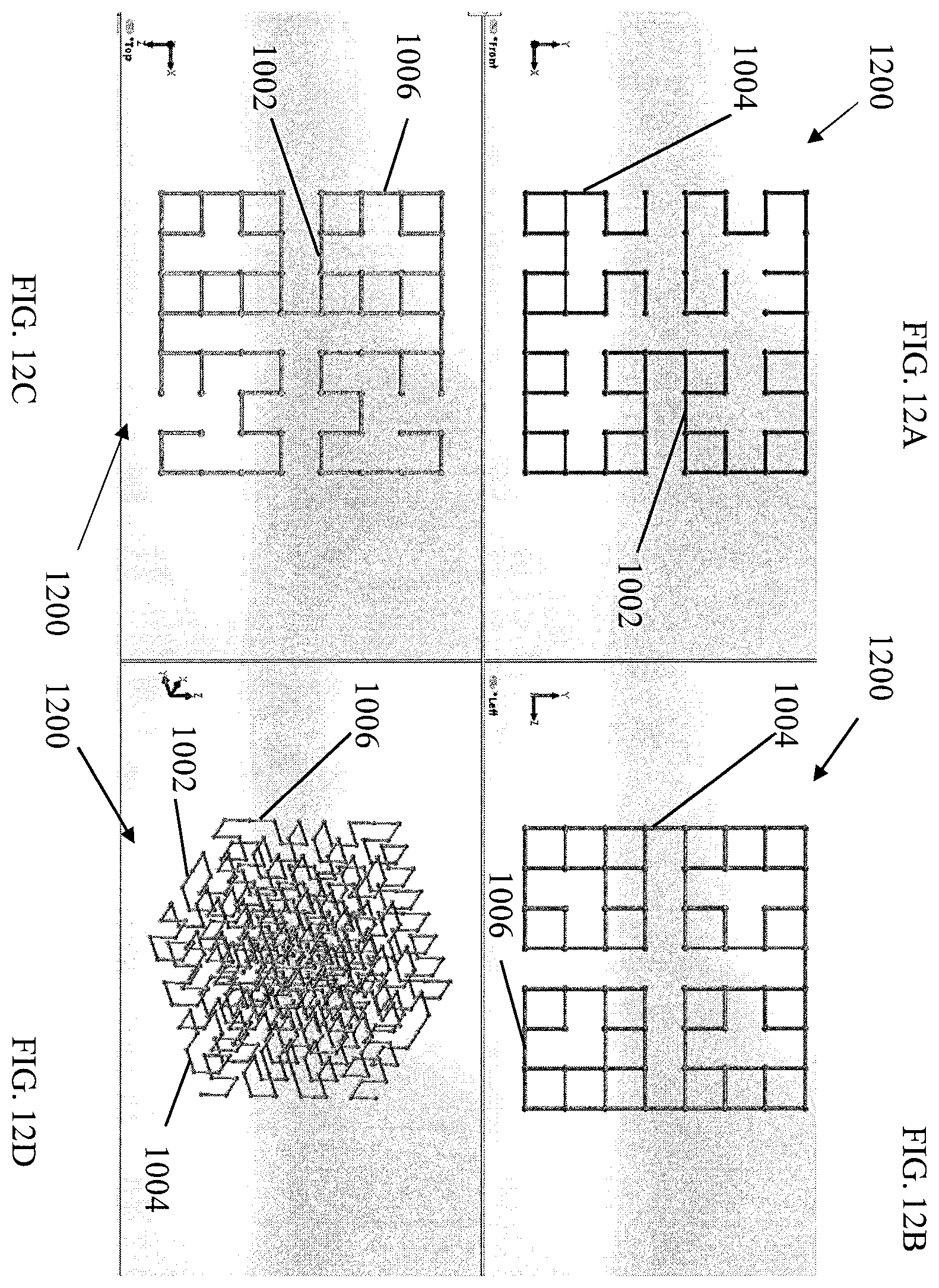 Patent US12592358 Figure 12 – Sparse sampling using a programmatically randomized signal modulating a carrier signal