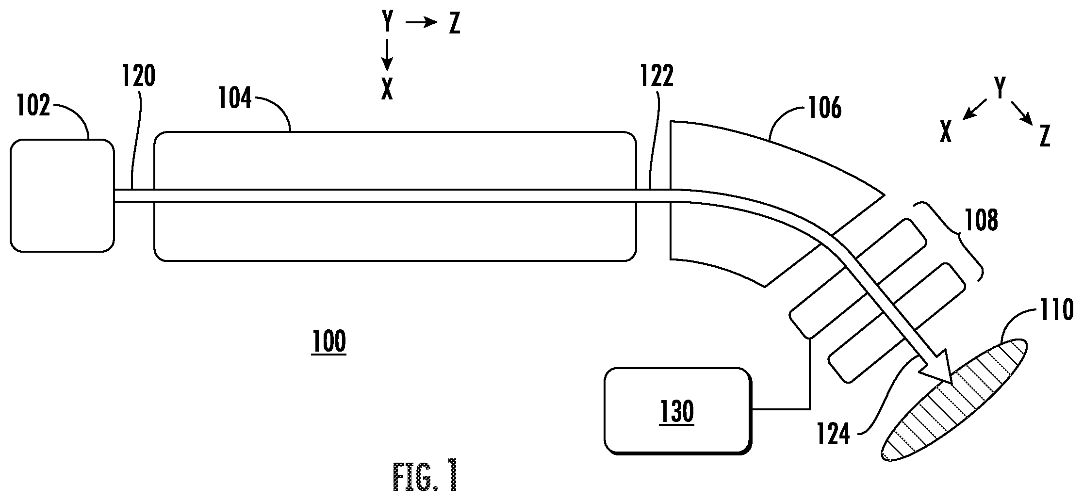 Patent US12592359 Figure 1 – Apparatus, system and method for energy spread ion beam