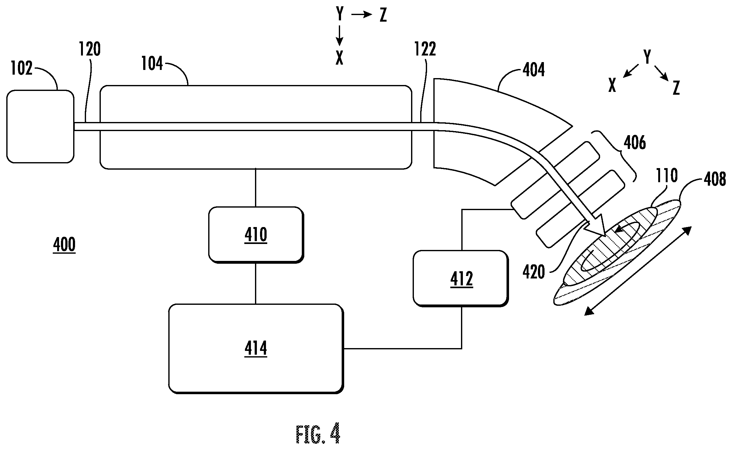 Patent US12592359 Figure 4 – Apparatus, system and method for energy spread ion beam