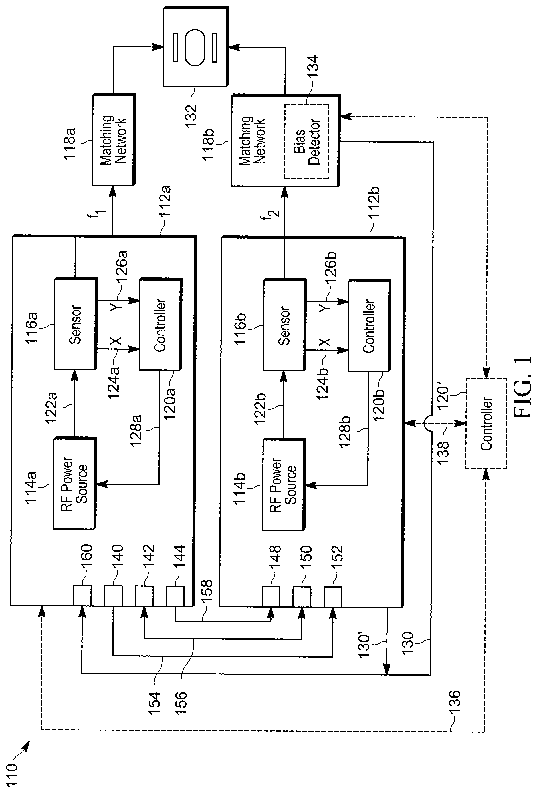 Patent US12592361 Figure 1 – Hybrid high-power and broadband variable impedance modules