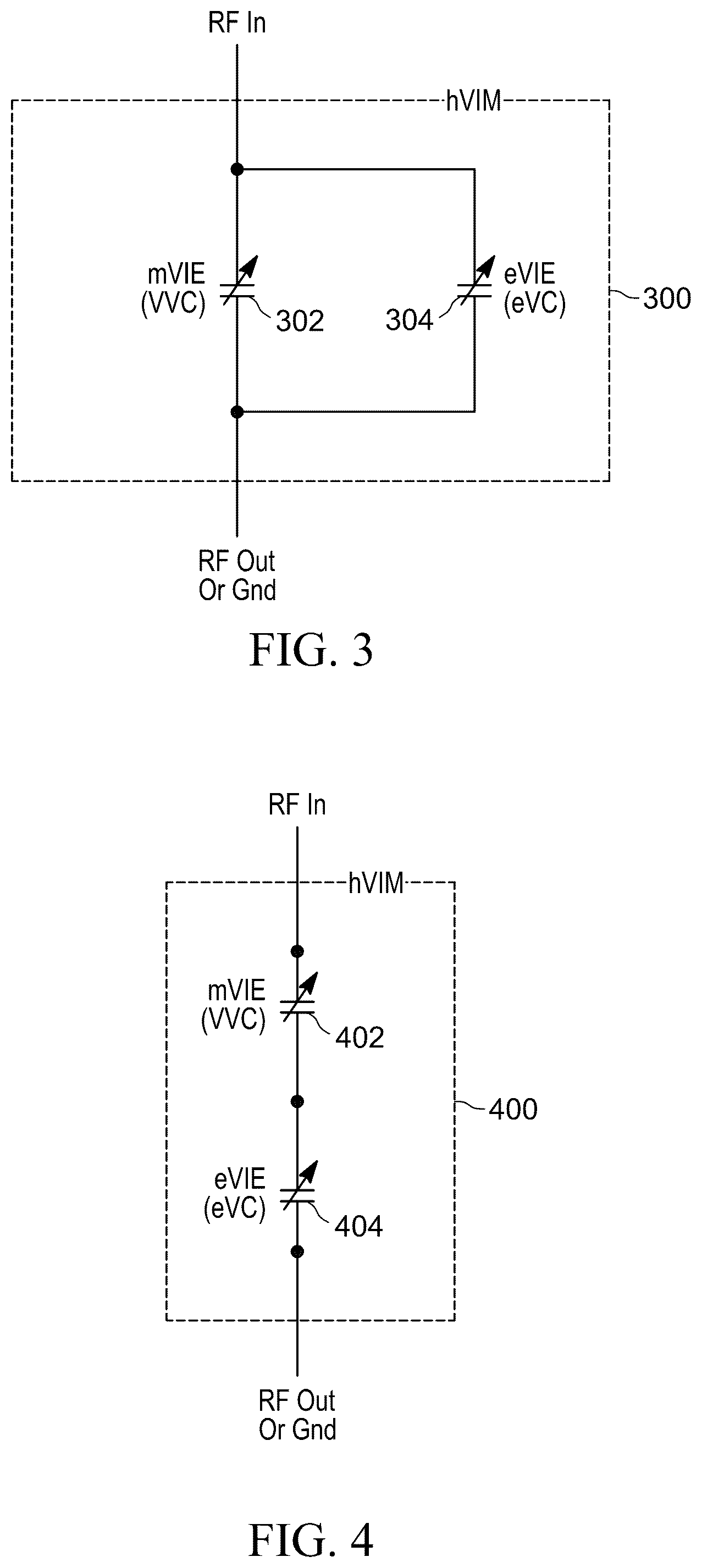 Patent US12592361 Figure 3 – Hybrid high-power and broadband variable impedance modules