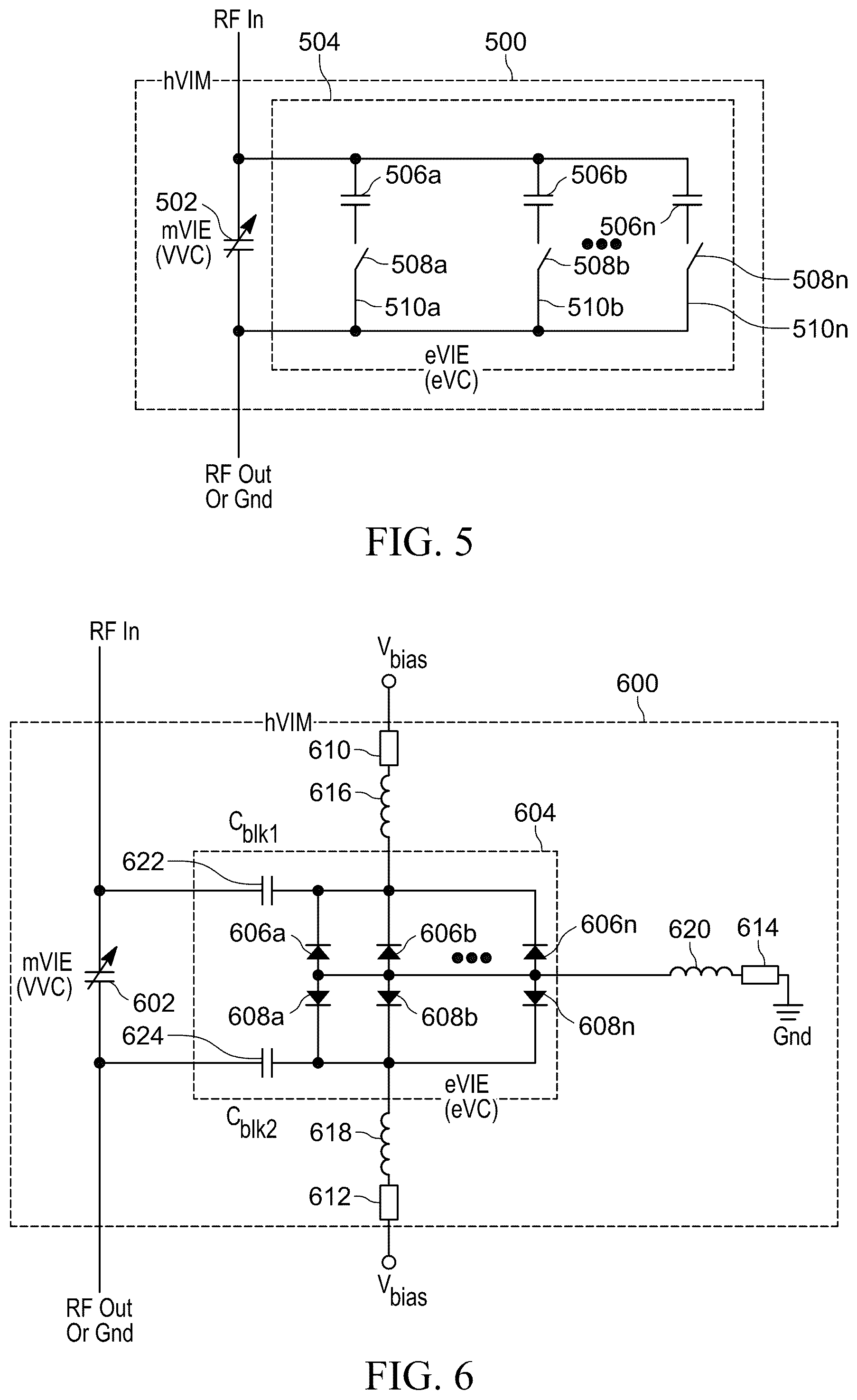 Patent US12592361 Figure 4 – Hybrid high-power and broadband variable impedance modules