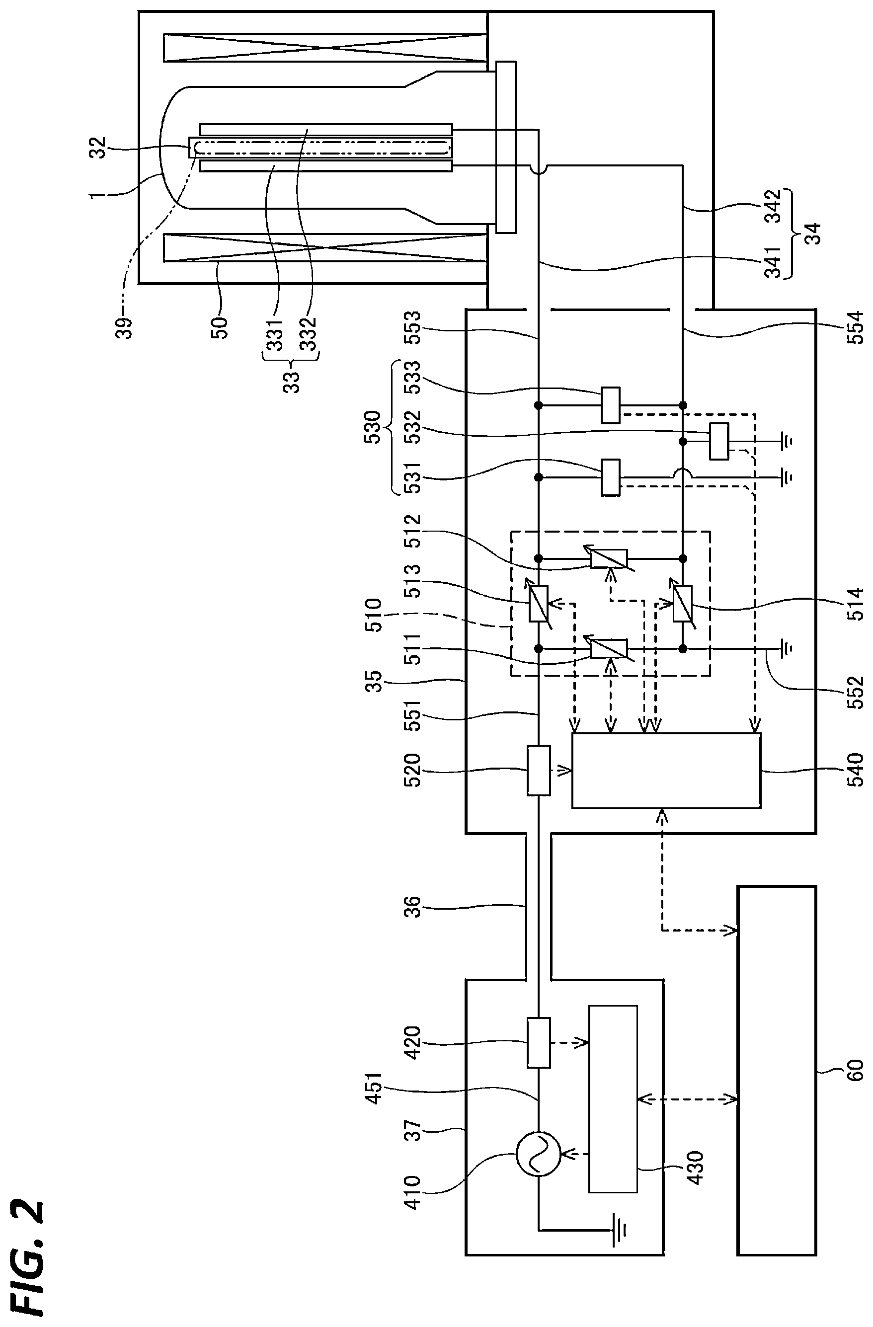 Patent US12592362 Figure 2 – Plasma processing apparatus
