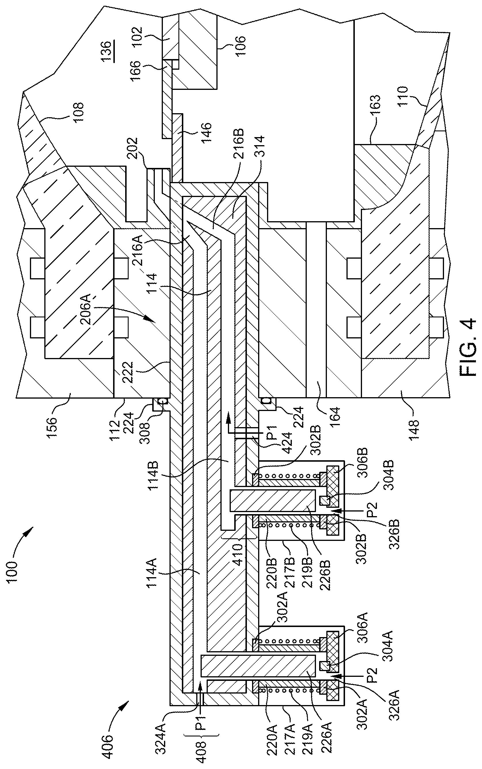 Patent US12592363 Figure 4 – Actively controlled gas inject for process temperature control