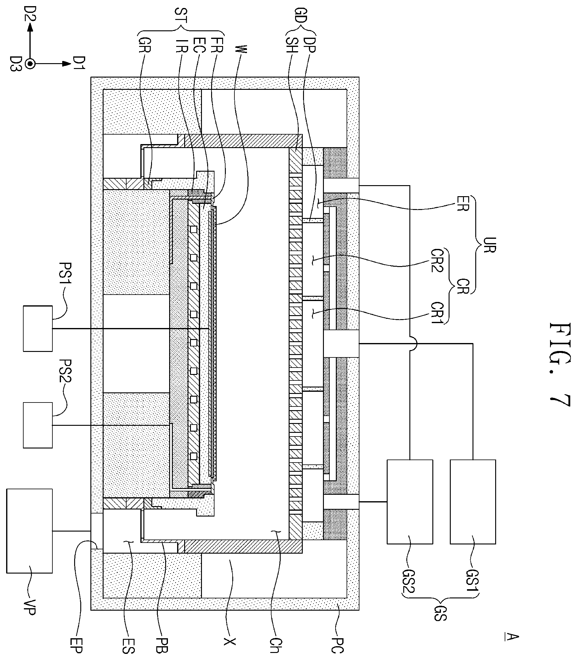 Patent US12592366 Figure 8 – Substrate processing apparatus and substrate processing method using the same