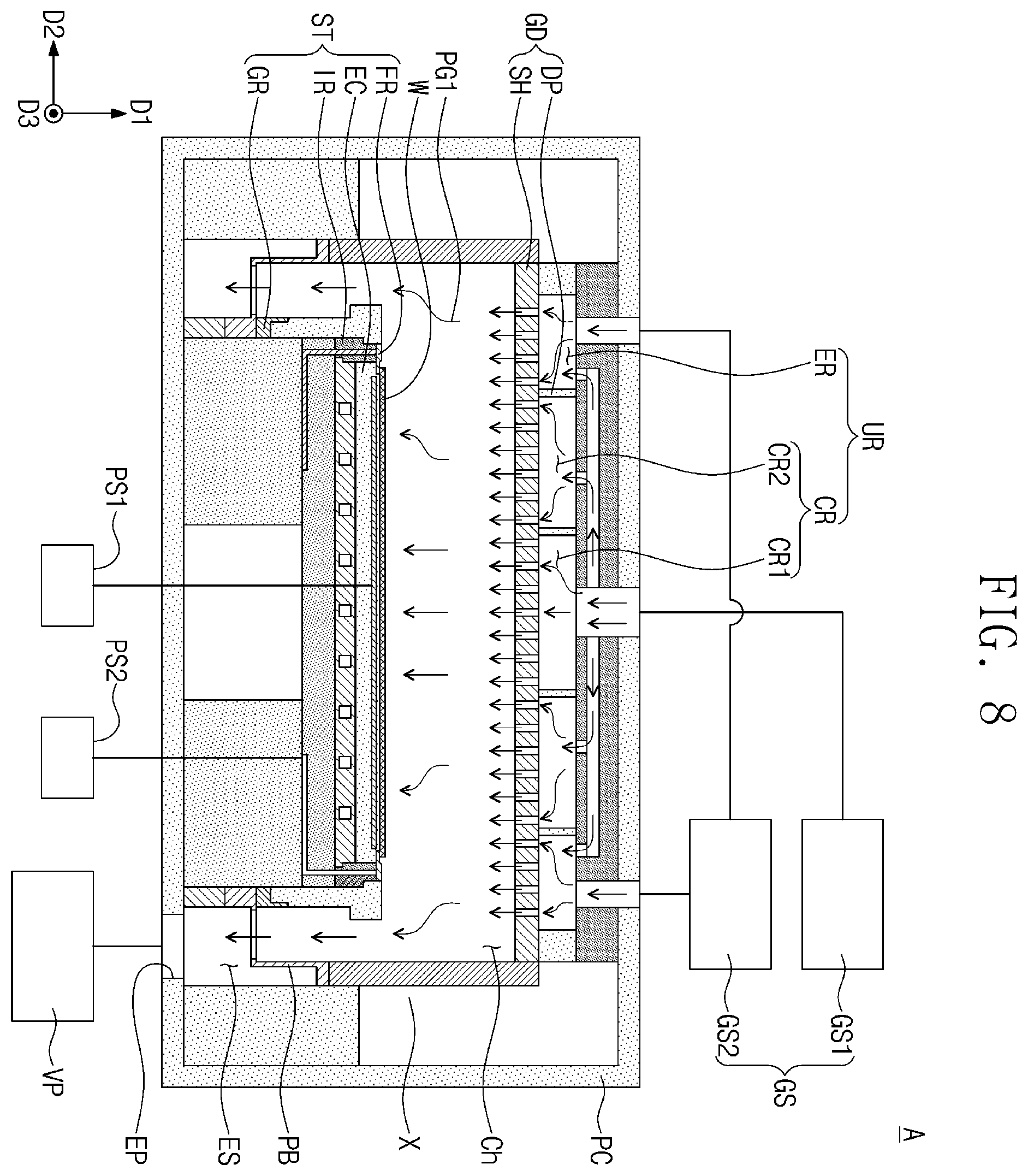 Patent US12592366 Figure 9 – Substrate processing apparatus and substrate processing method using the same