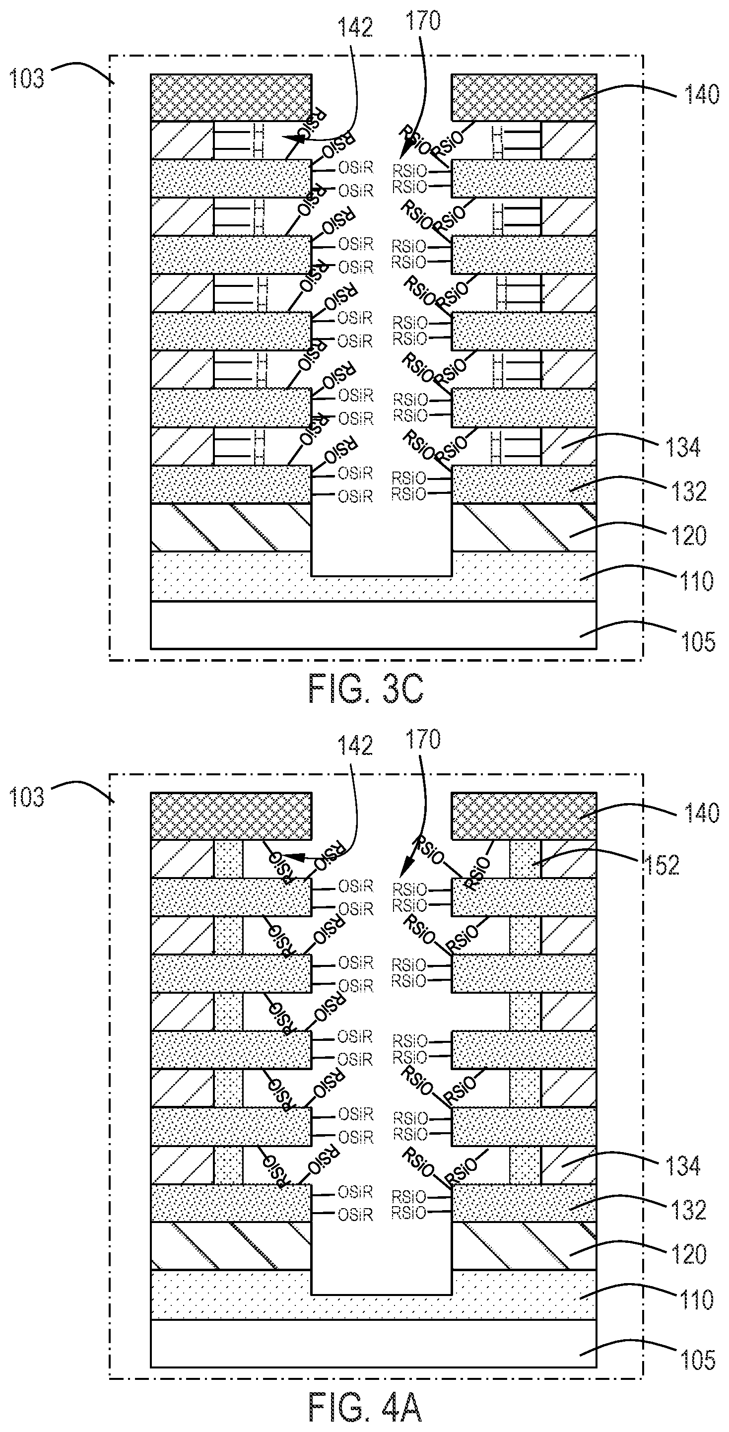 Patent US12592369 Figure 4 – Integrated method and tool for high quality selective silicon nitride deposition