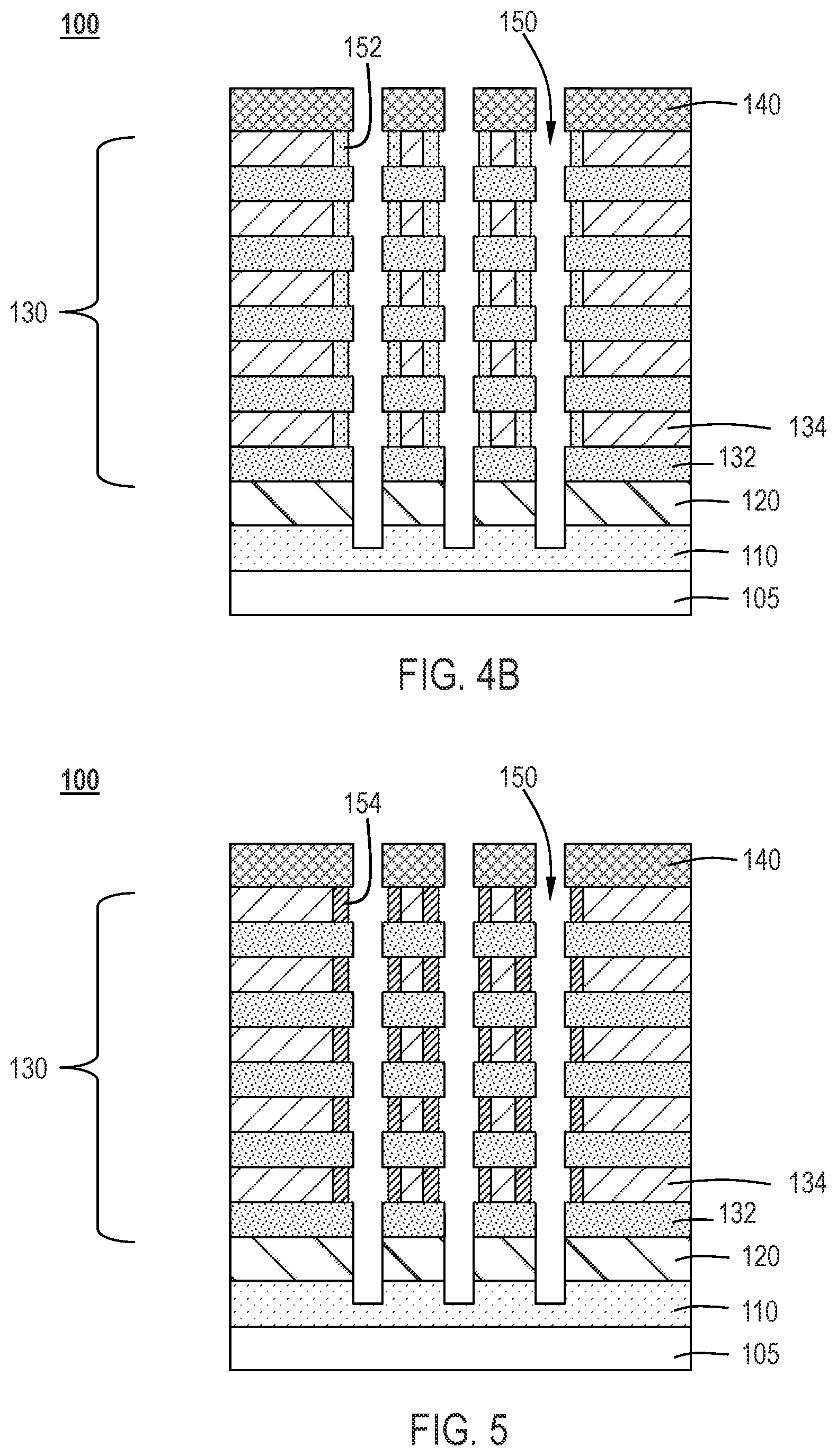 Patent US12592369 Figure 5 – Integrated method and tool for high quality selective silicon nitride deposition