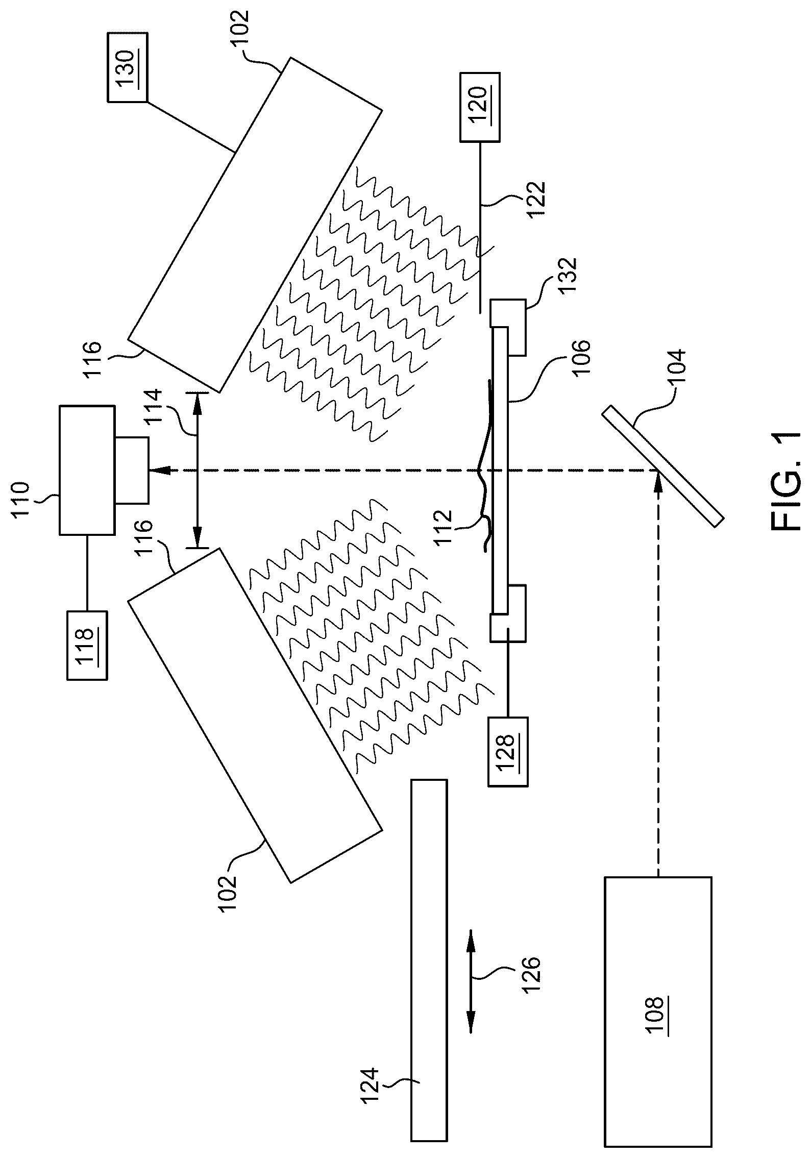 Patent US12592371 Figure 1 – Non-intrusive laser-based technique for monitor and control of protein denaturation on surfaces