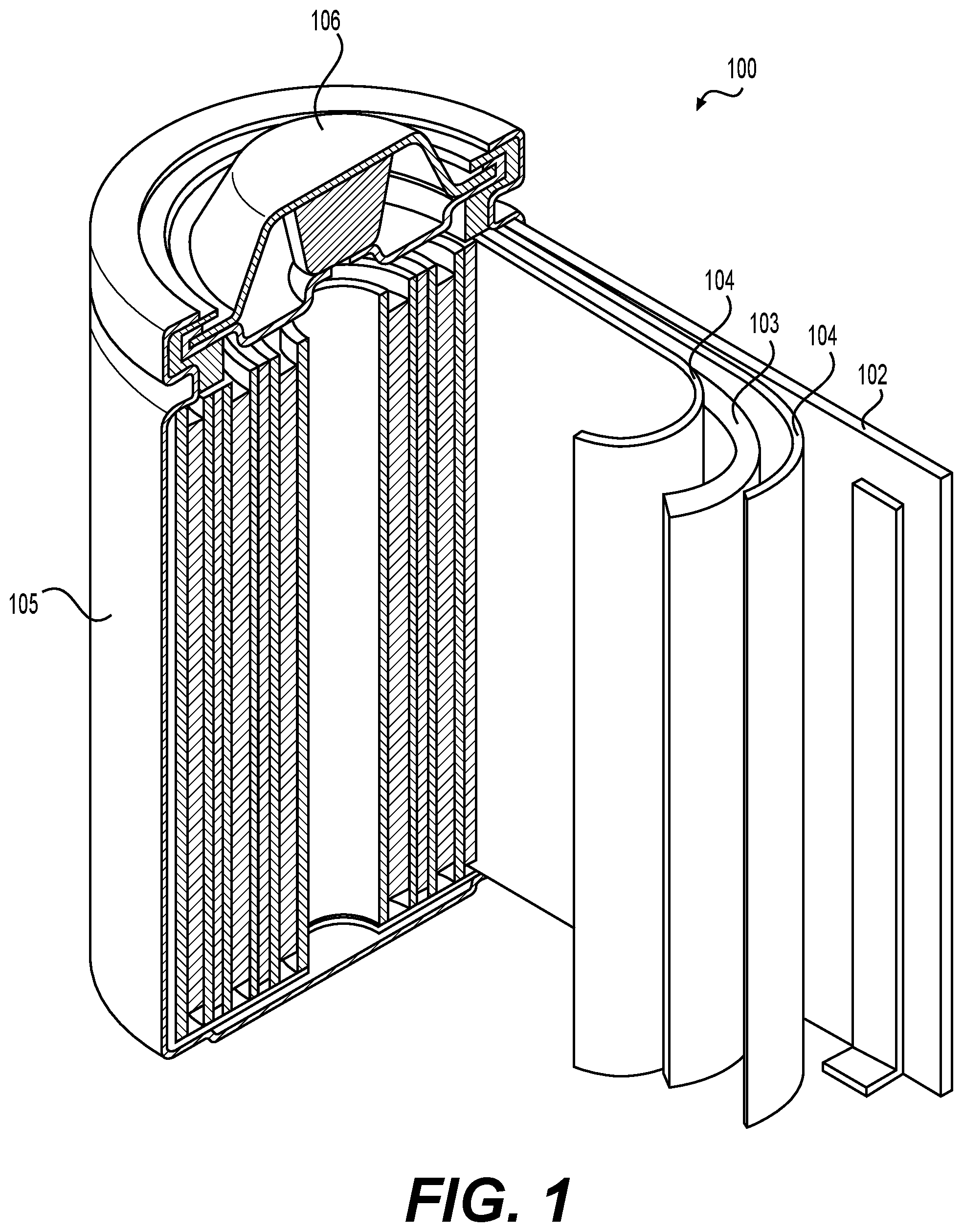 Patent US12592380 — Battery electrode composition comprising carbon and silicon with specific properties for superior performance — Figure 1