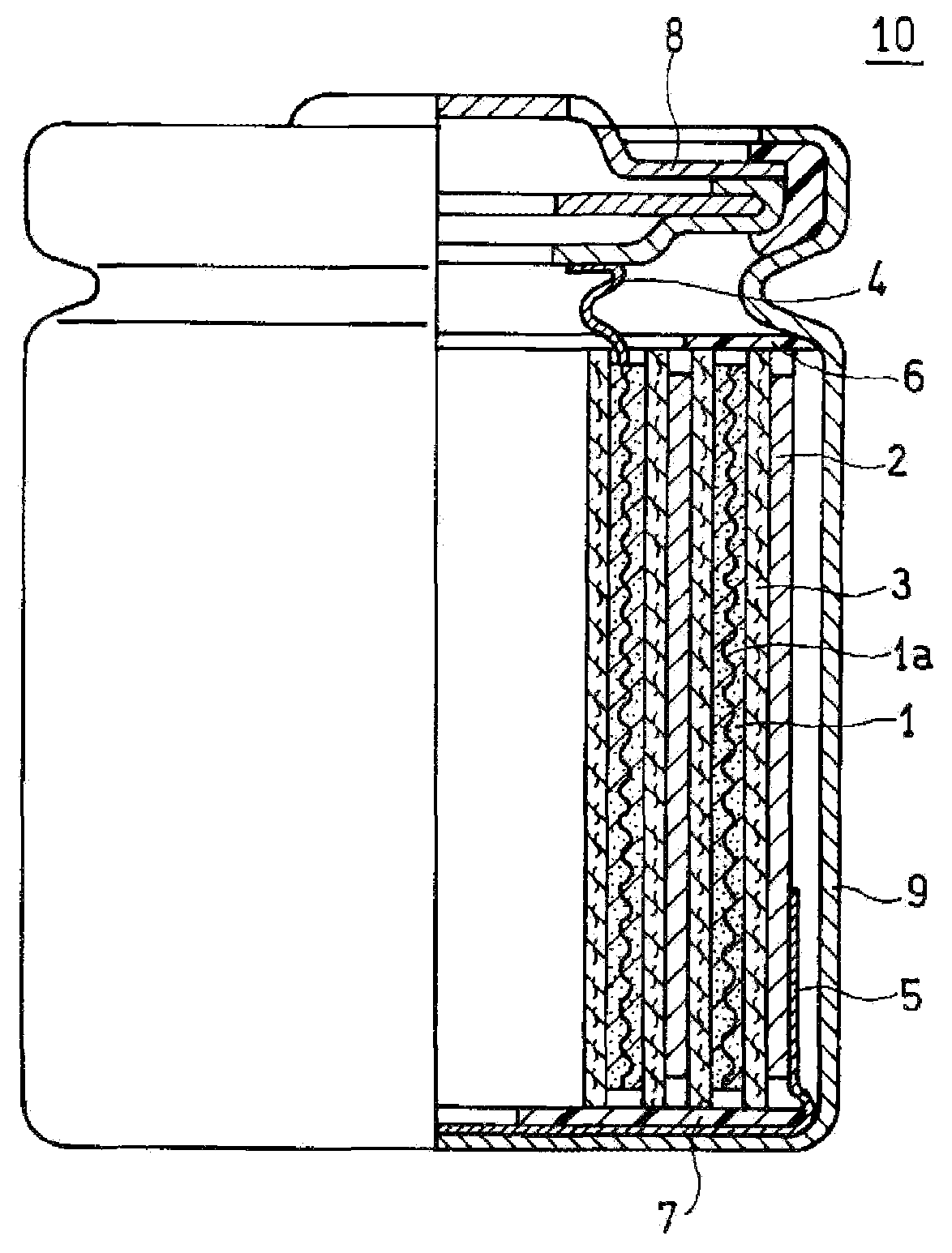 Patent US12592395 Figure 1 – Lithium primary battery and liquid non-aqueous electrolyte for lithium primary battery