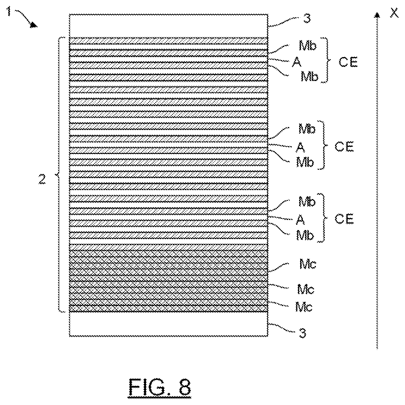 Patent US12592398 Figure 4 – Fuel cell comprising a bipolar module capable of generating heat