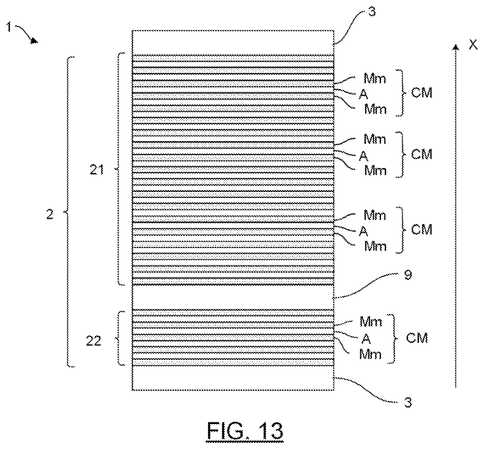 Patent US12592398 Figure 8 – Fuel cell comprising a bipolar module capable of generating heat