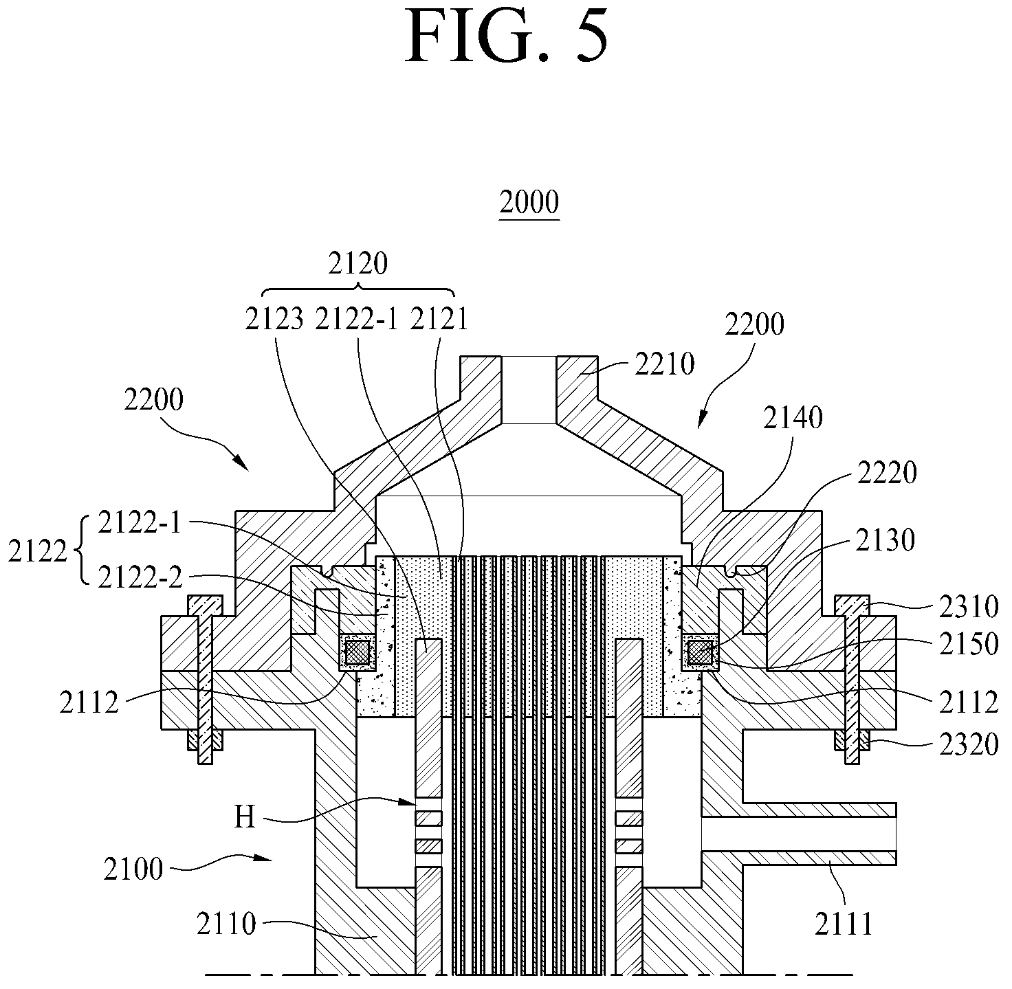 Patent US12592402 Figure 5 – Humidifier for fuel cell and method for manufacturing same
