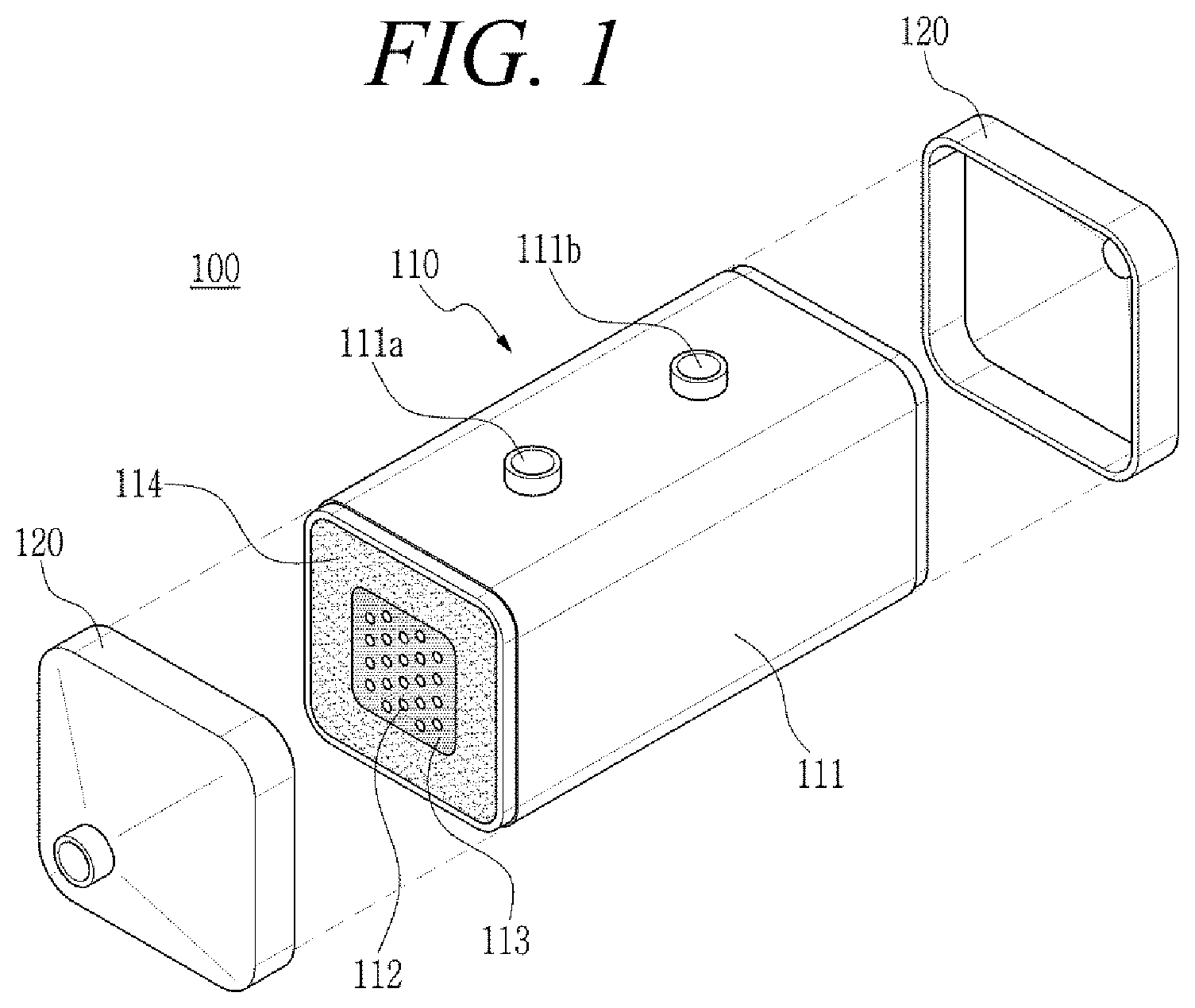 Patent US12592403 Figure 1 – Humidifier system for fuel cell