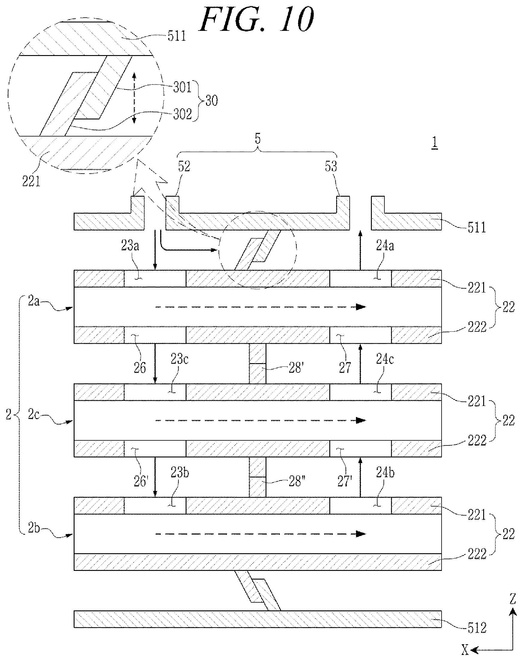 Patent US12592403 Figure 9 – Humidifier system for fuel cell