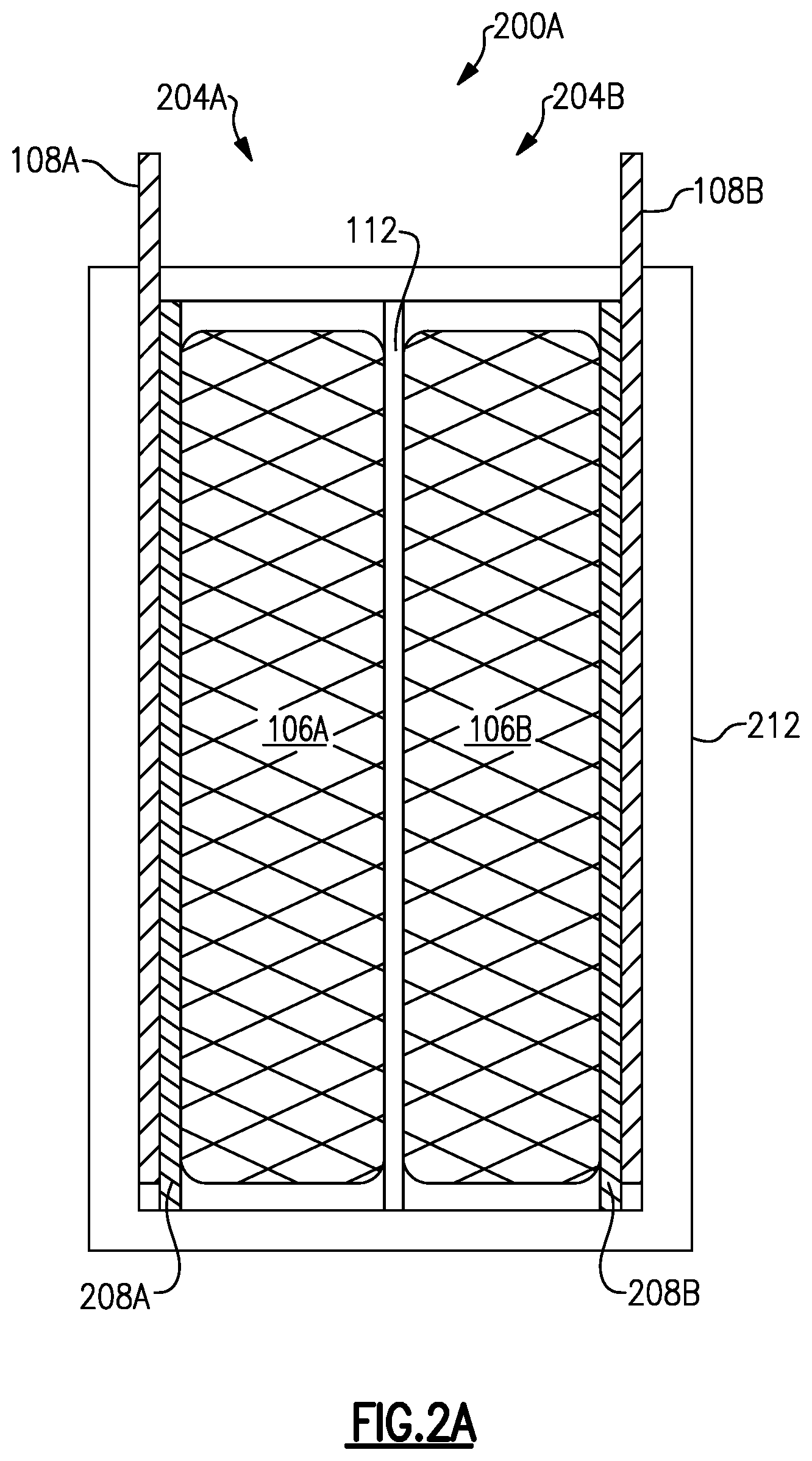 Patent US12592405 Figure 2 – Connections for redox battery integration
