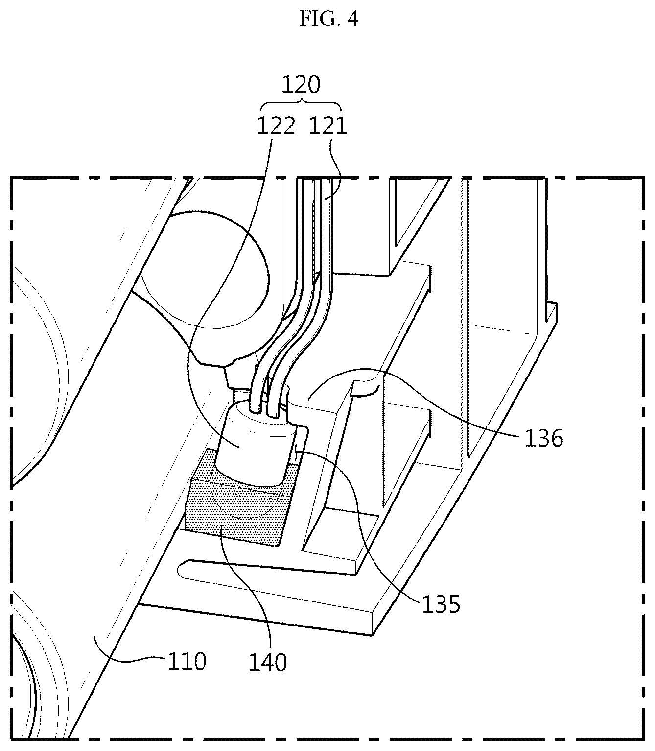 Patent US12592421 Figure 4 – Battery pack, electronic device and vehicle