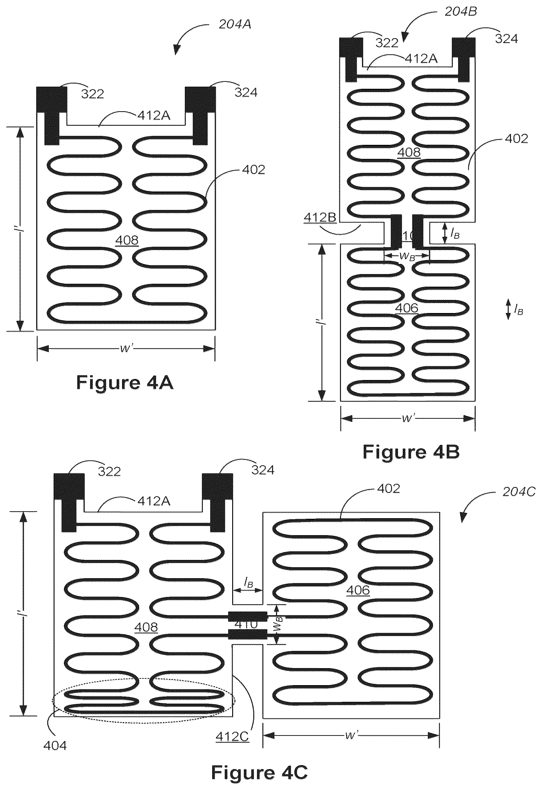 Patent US12592427 Figure 4 – Battery pack with integrated heater