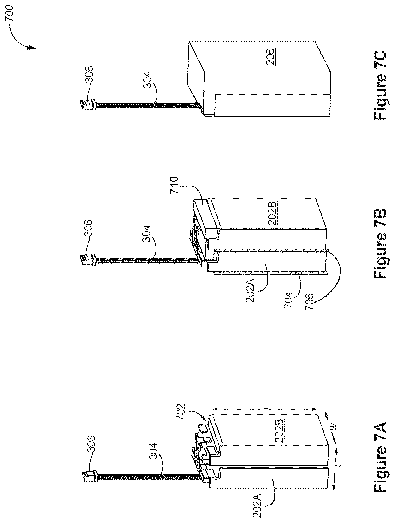 Patent US12592427 Figure 8 – Battery pack with integrated heater