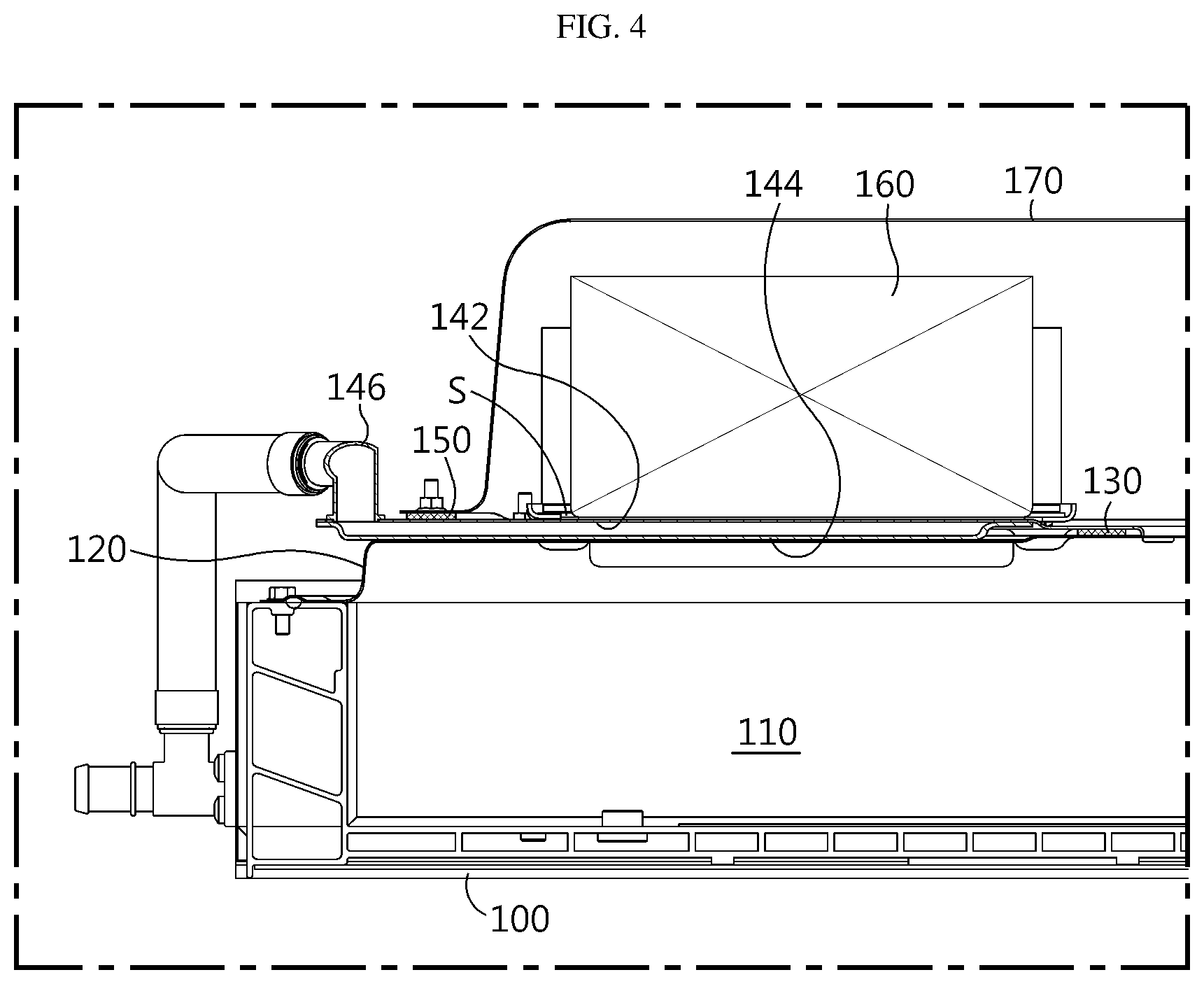 Patent US12592430 Figure 4 – Battery pack and vehicle comprising the same