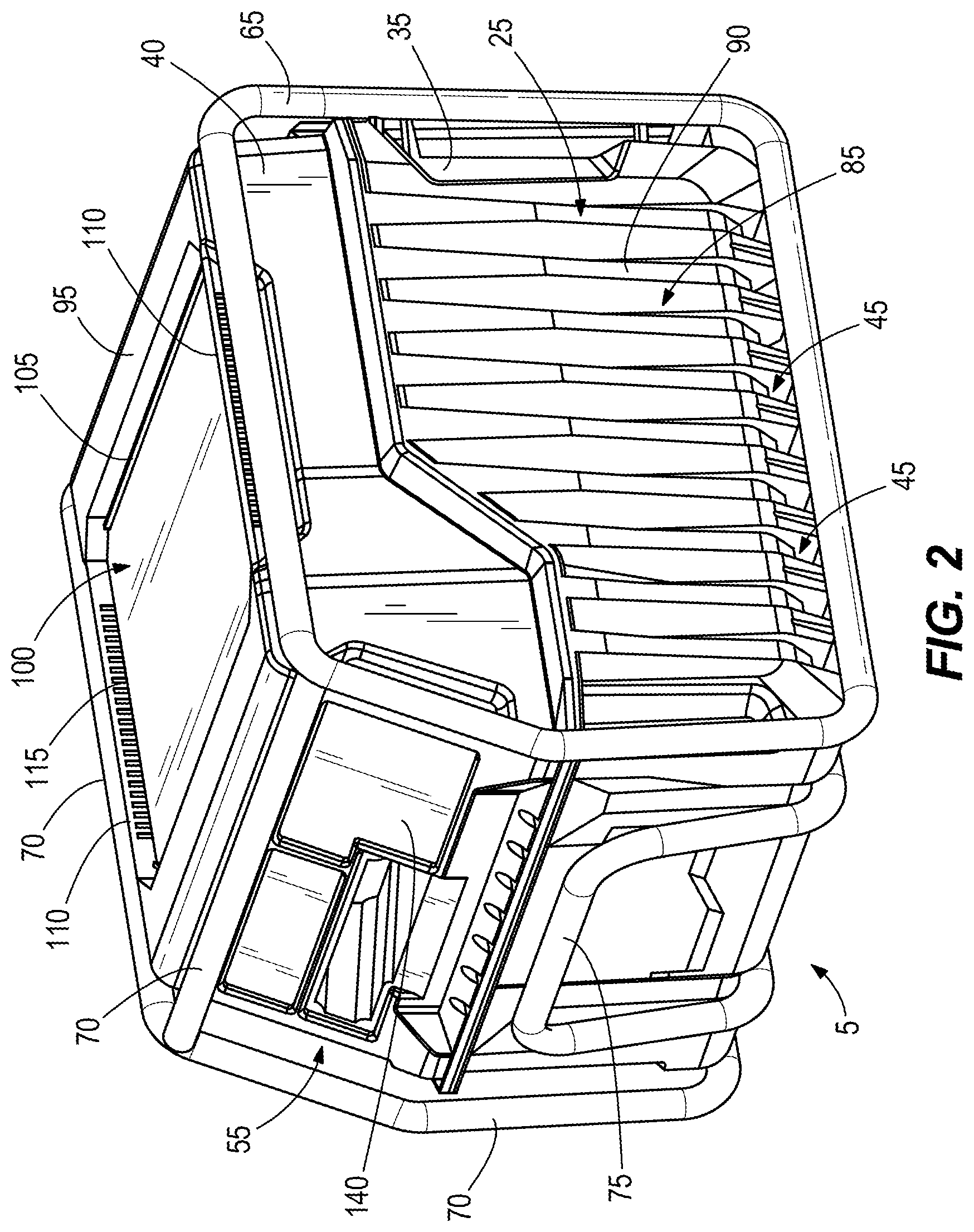 Patent US12592431 Figure 2 – Portable power supply