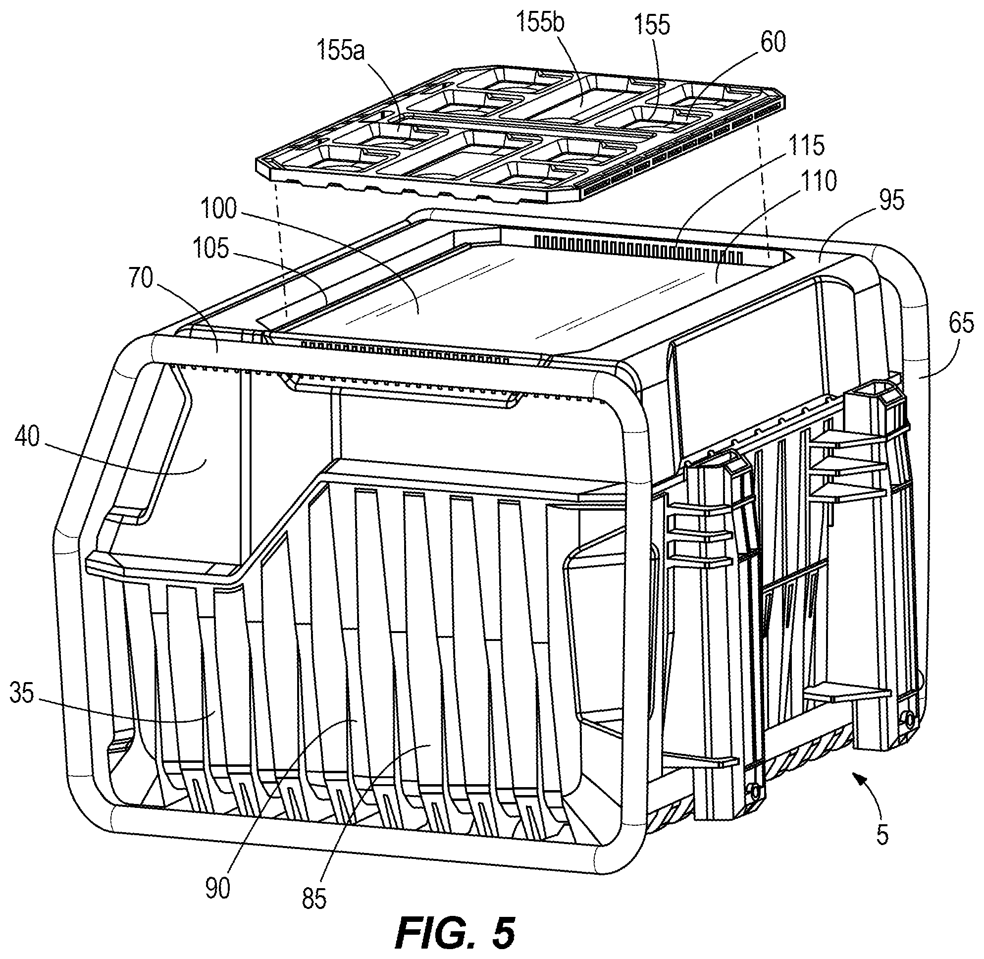Patent US12592431 Figure 4 – Portable power supply
