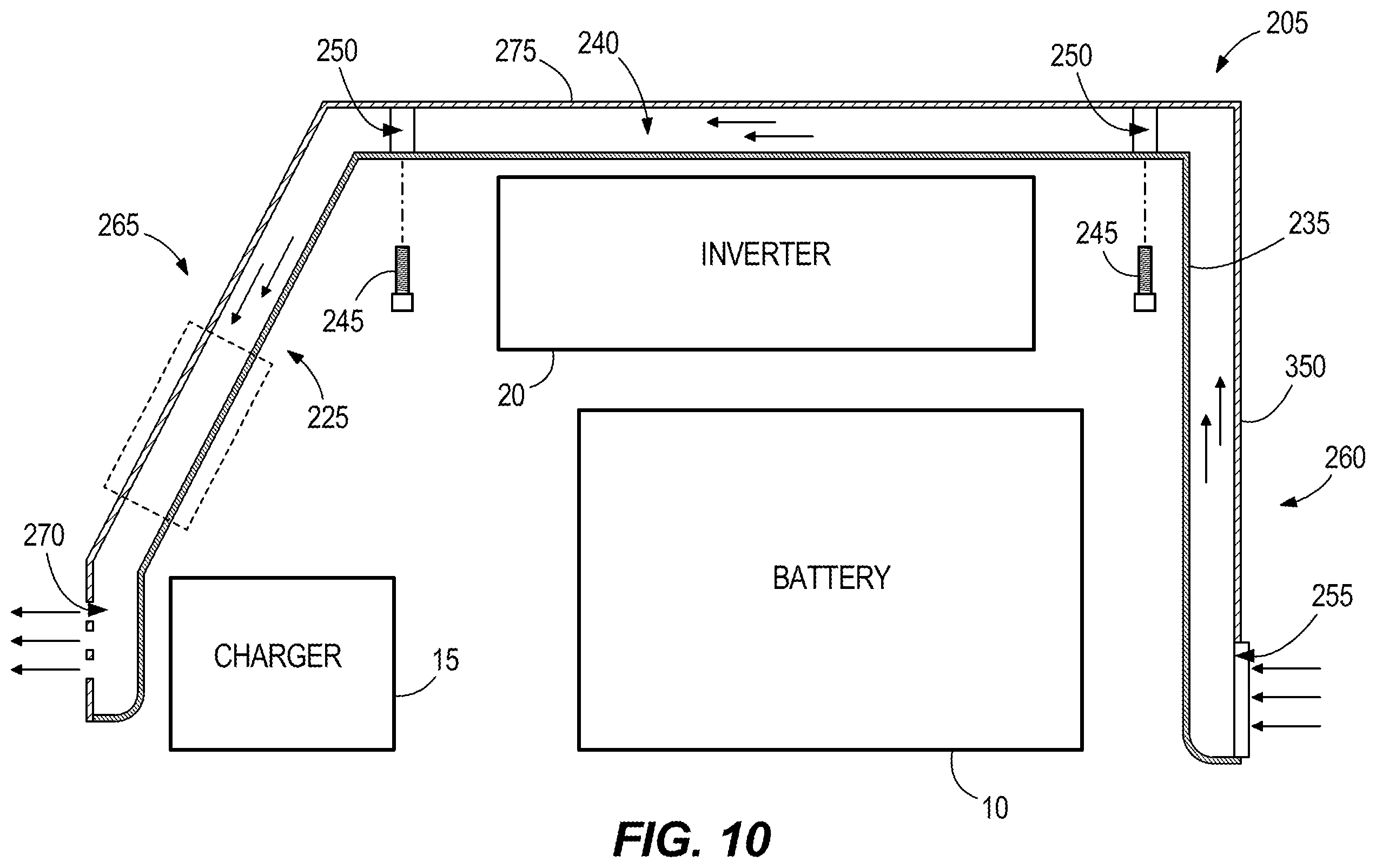 Patent US12592431 Figure 8 – Portable power supply