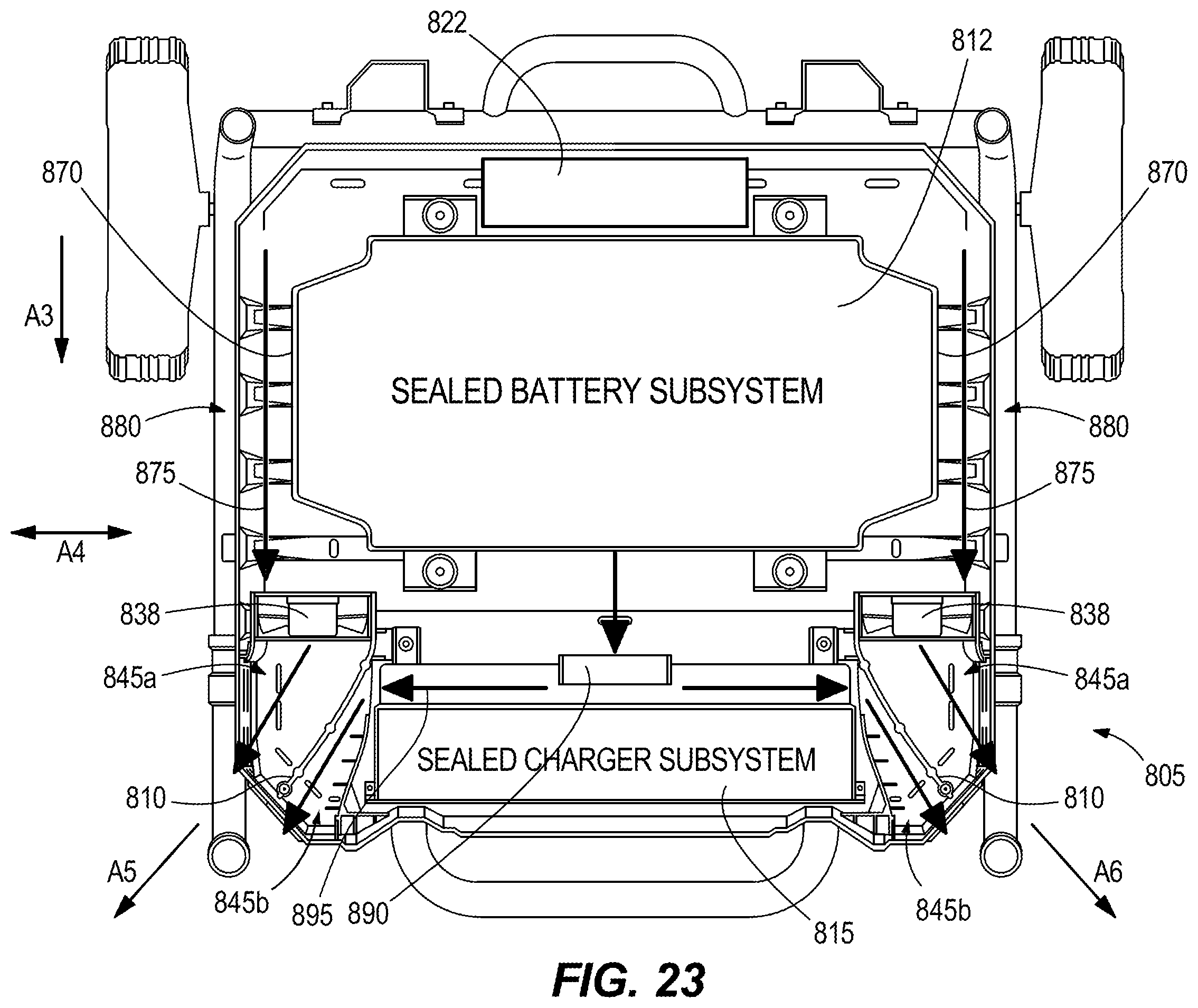 Patent US12592431 Figure 19 – Portable power supply