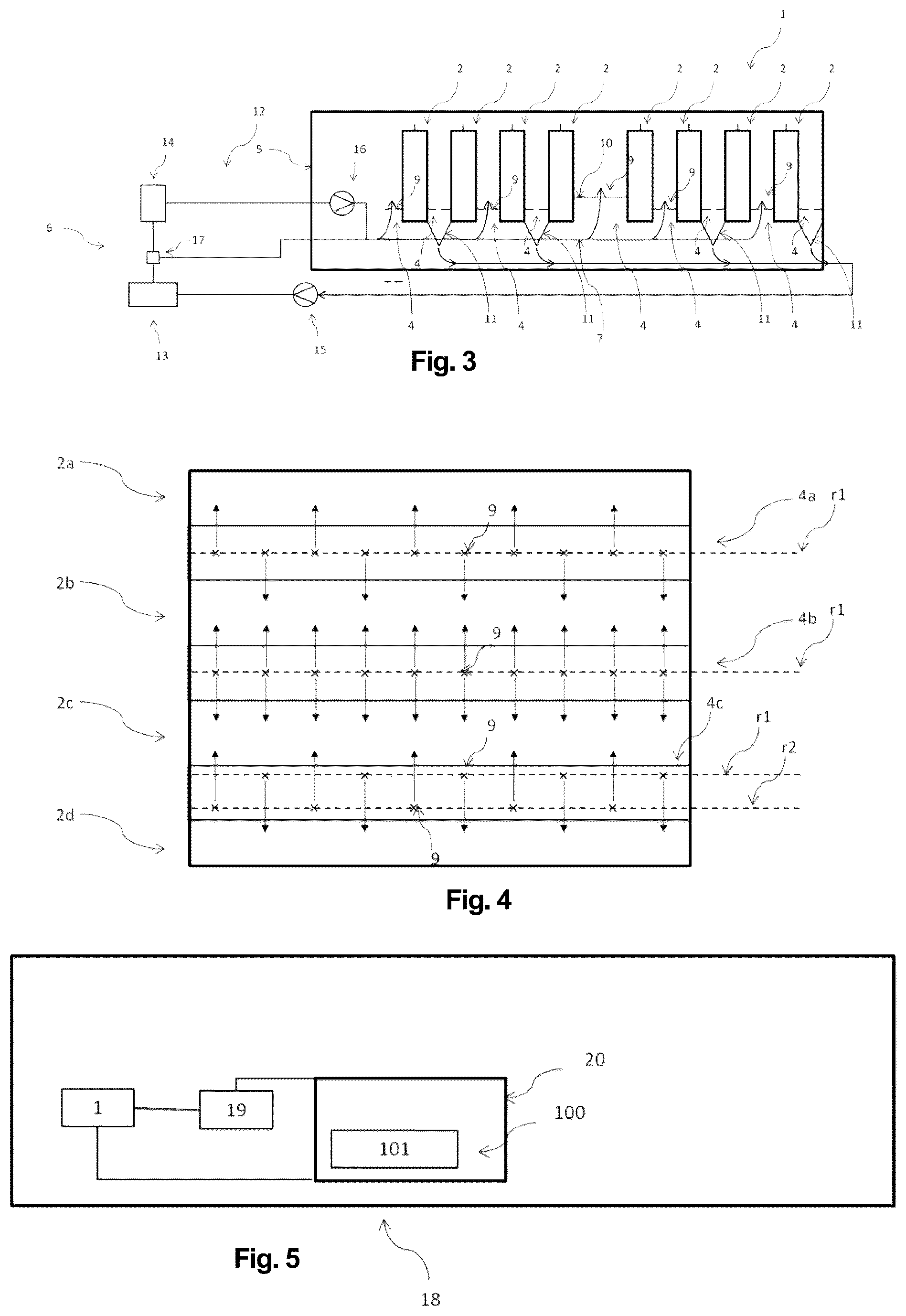 Patent US12592432 Figure 2 – Battery unit comprising cooling means