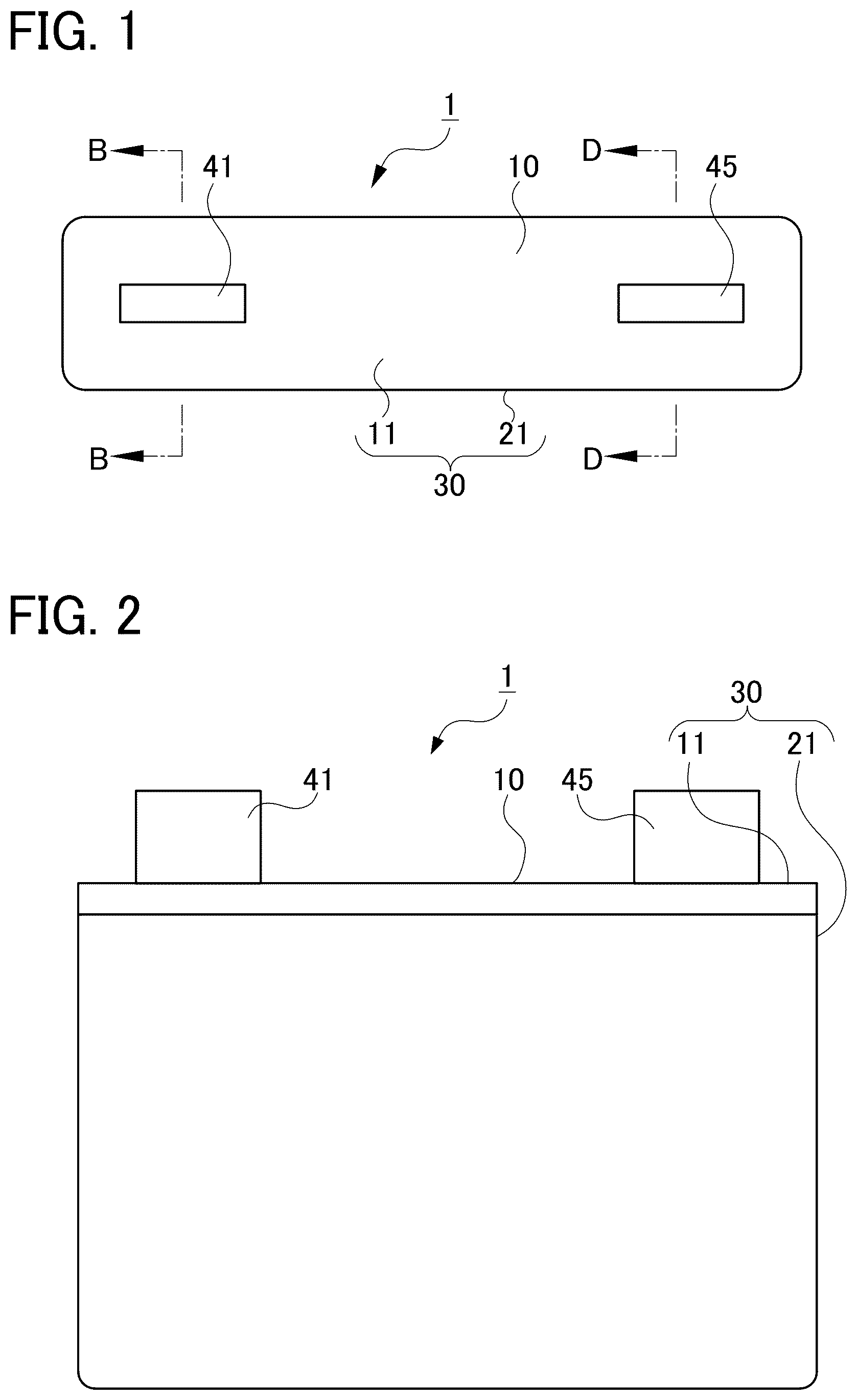 Patent US12592435 Figure 1 – Sealed power storage device