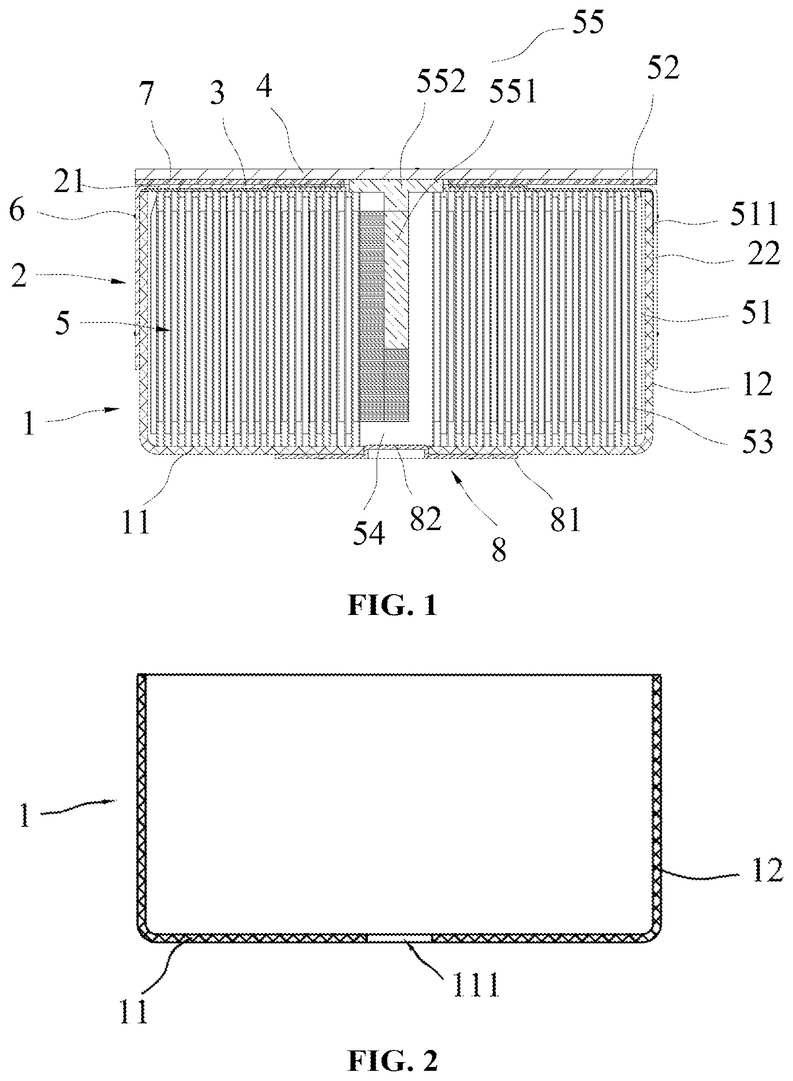 Patent US12592438 — Electronic device and manufacturing method therefor — Figure 1