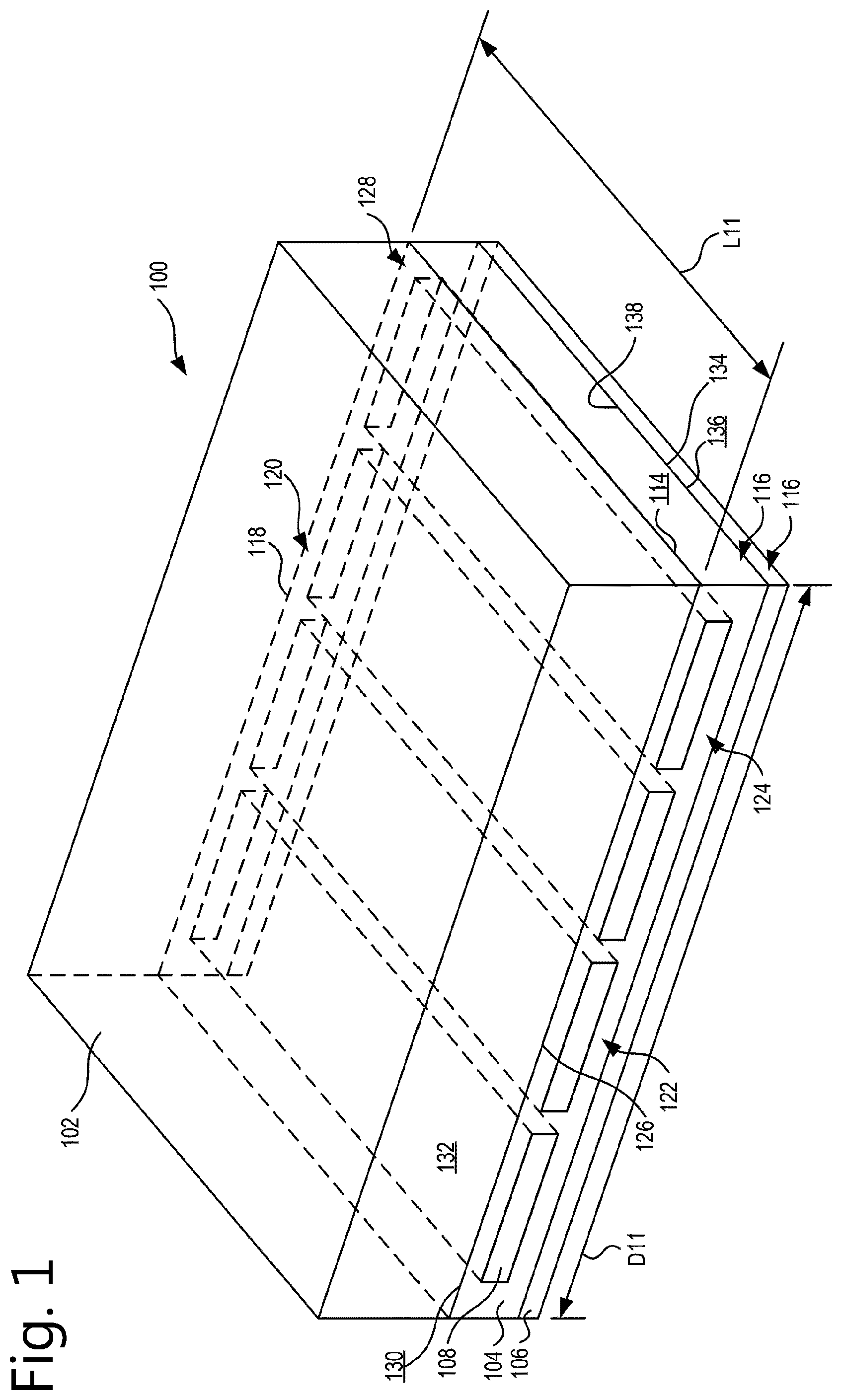 Patent US12592439 Figure 1 – Extruded thermolastic battery enclosure