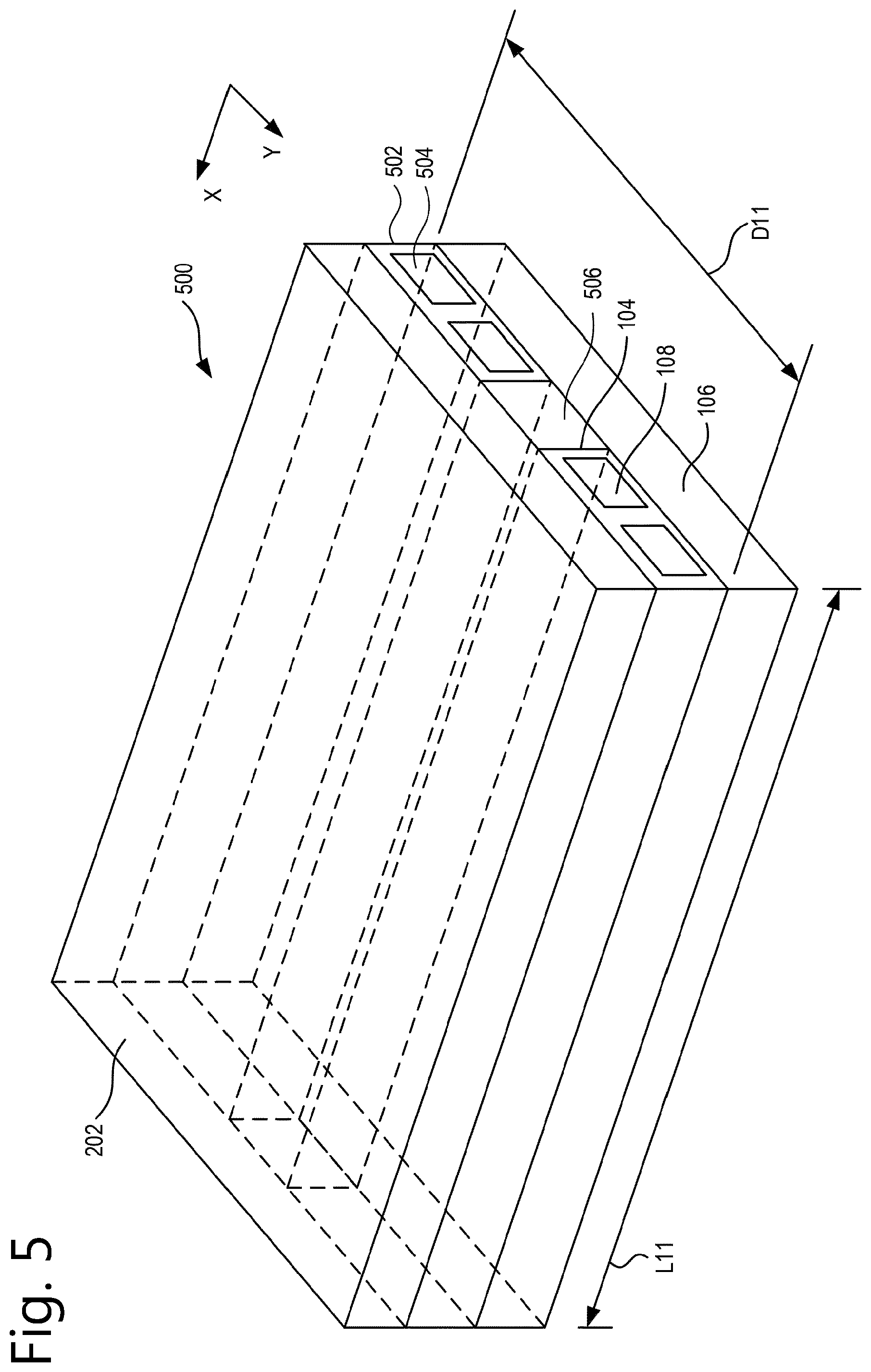 Patent US12592439 Figure 5 – Extruded thermolastic battery enclosure