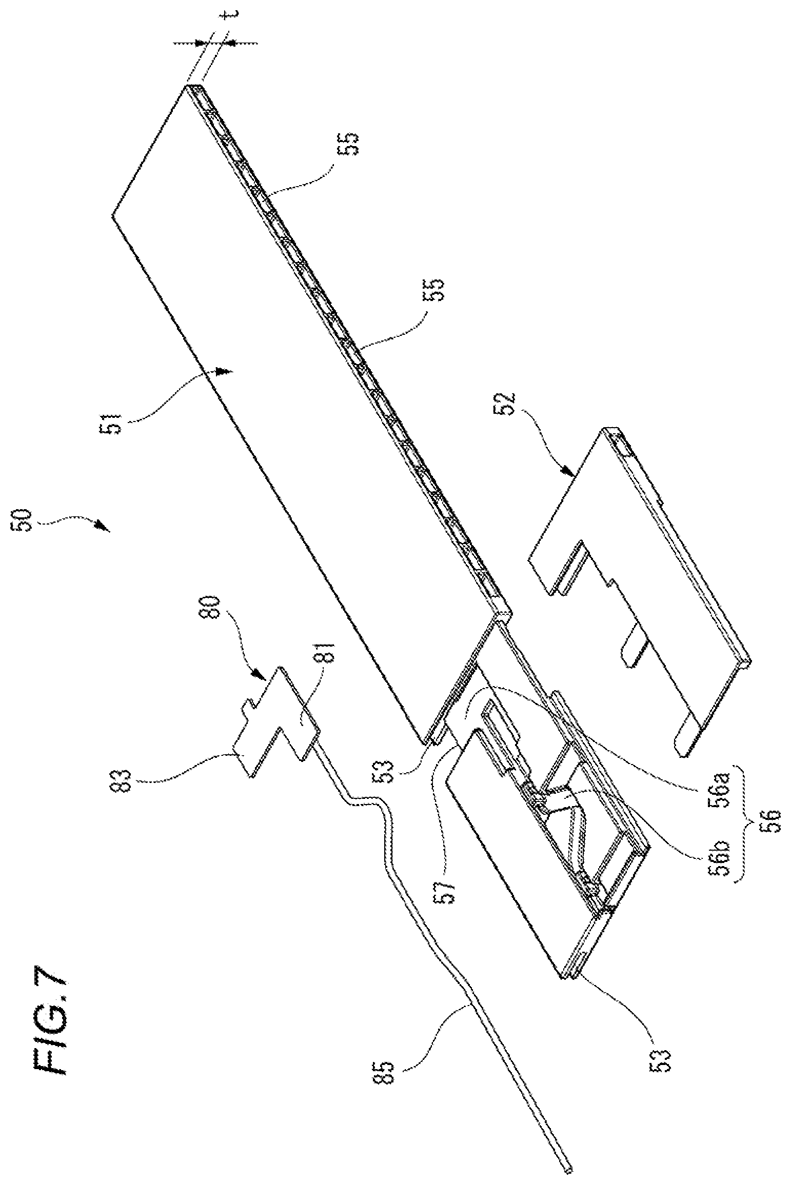 Patent US12592443 Figure 7 – Plate for battery stack and battery stack