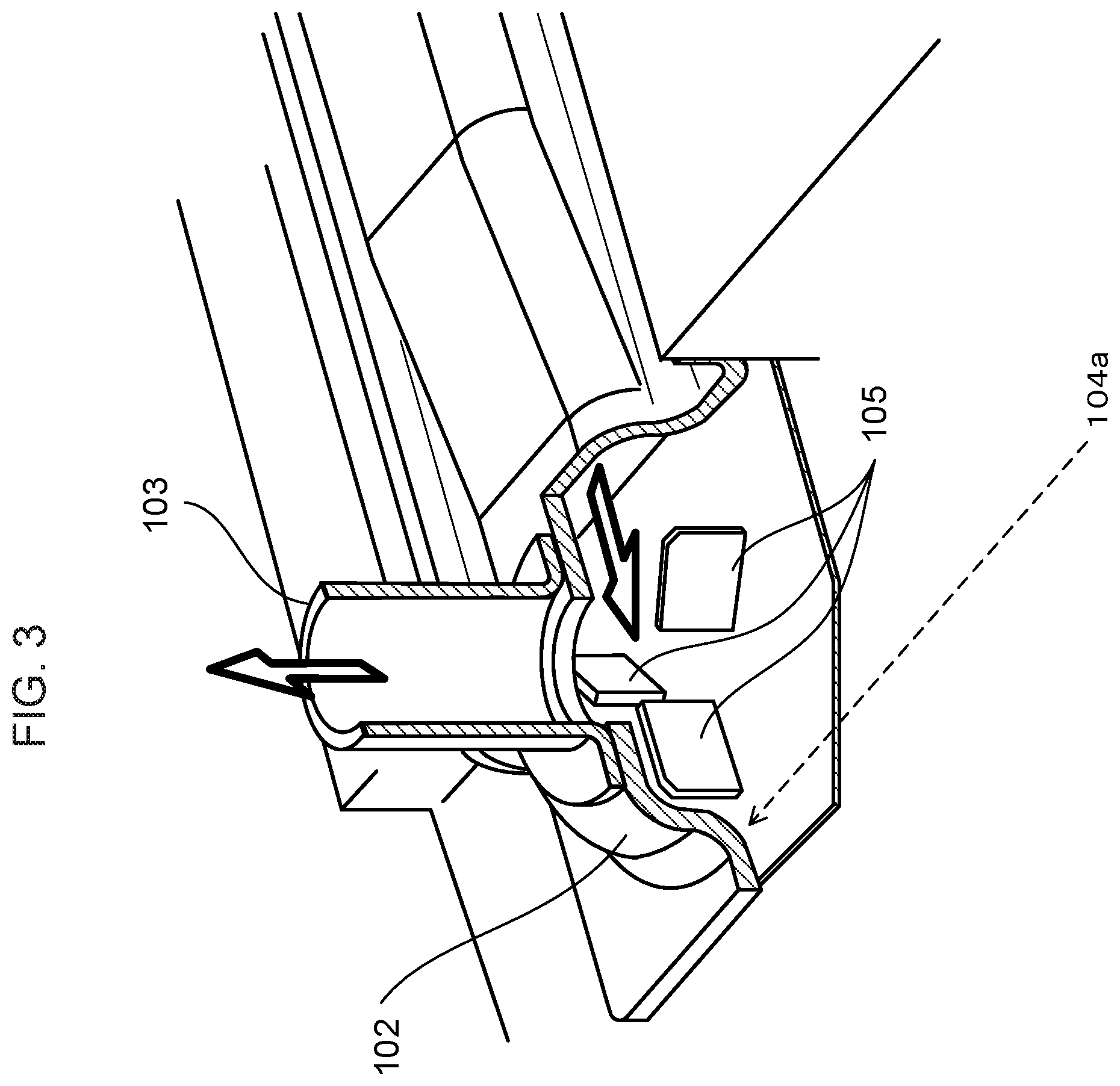 Patent US12592449 Figure 3 – Assembled battery