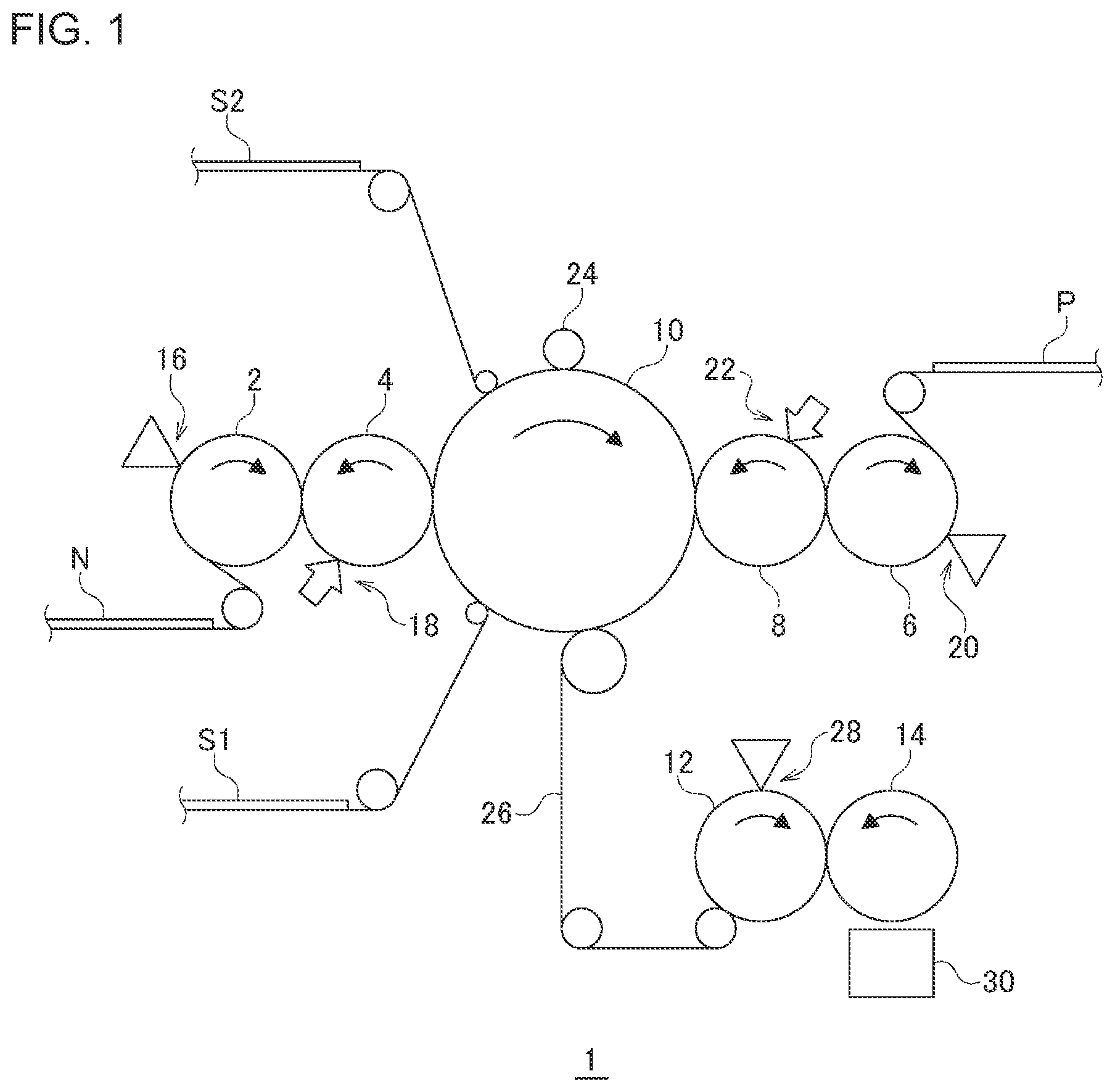 Patent US12592452 Figure 1 – Separator cutting device and separator cutting method